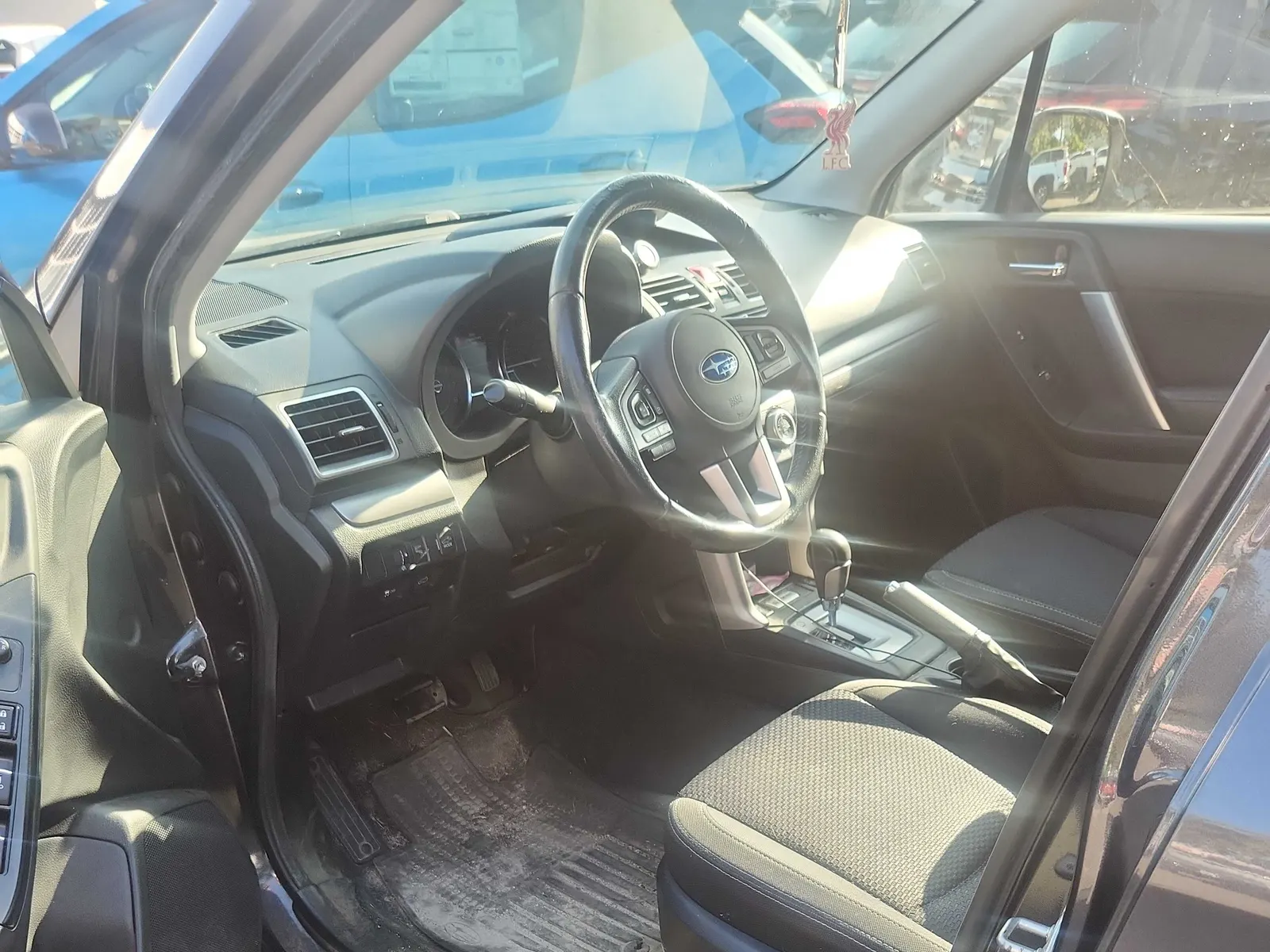 Interior driver side