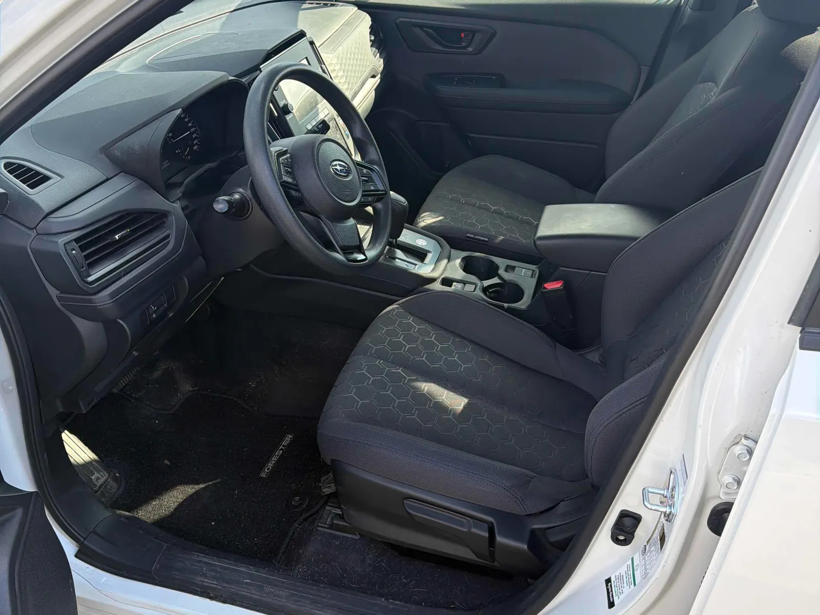 Interior driver side