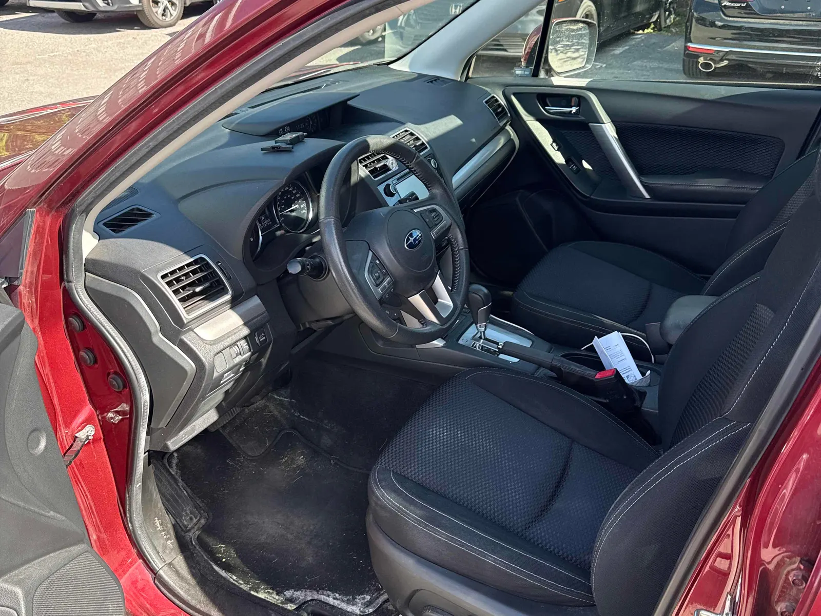 Interior driver side