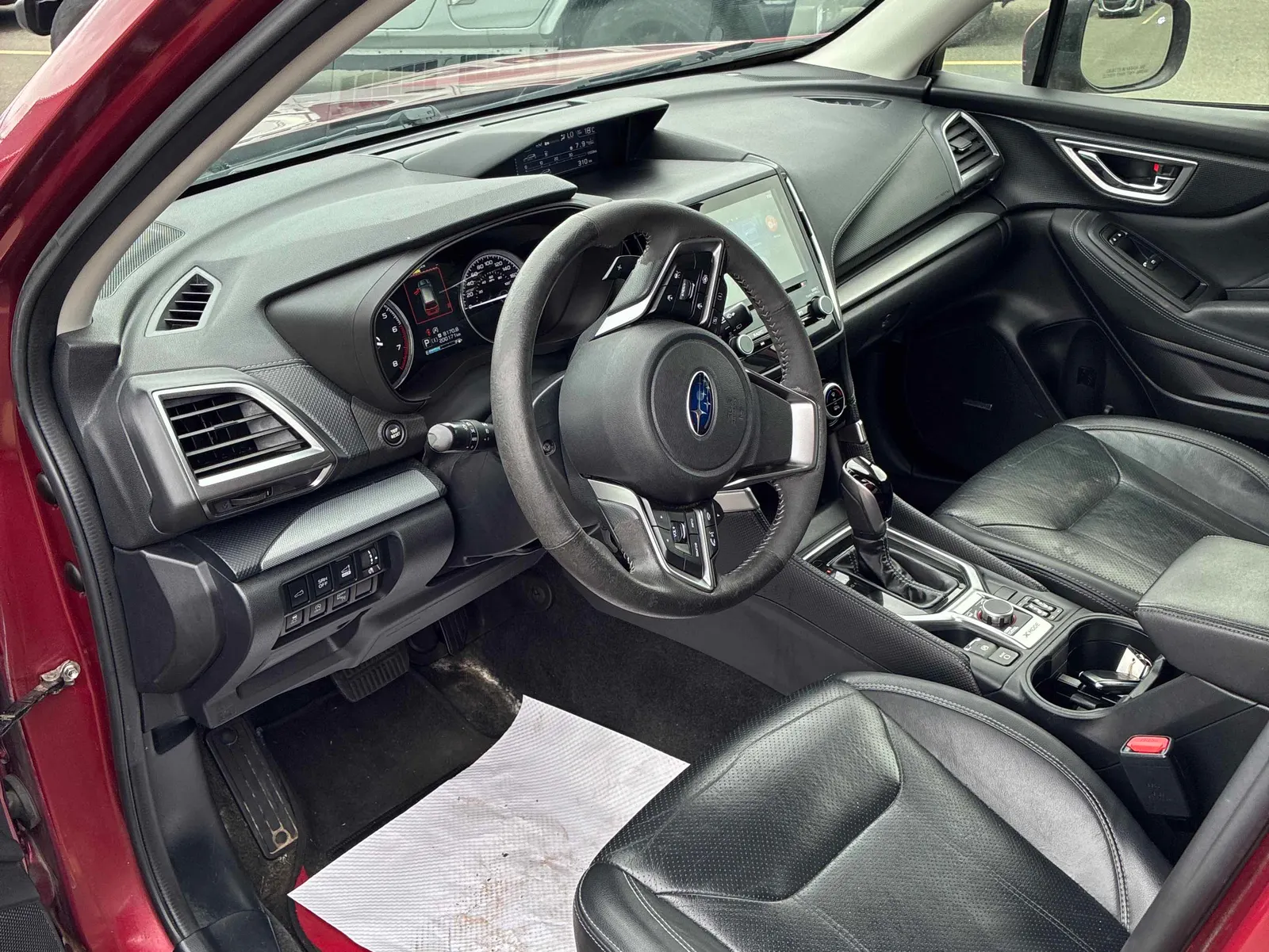 Interior driver side
