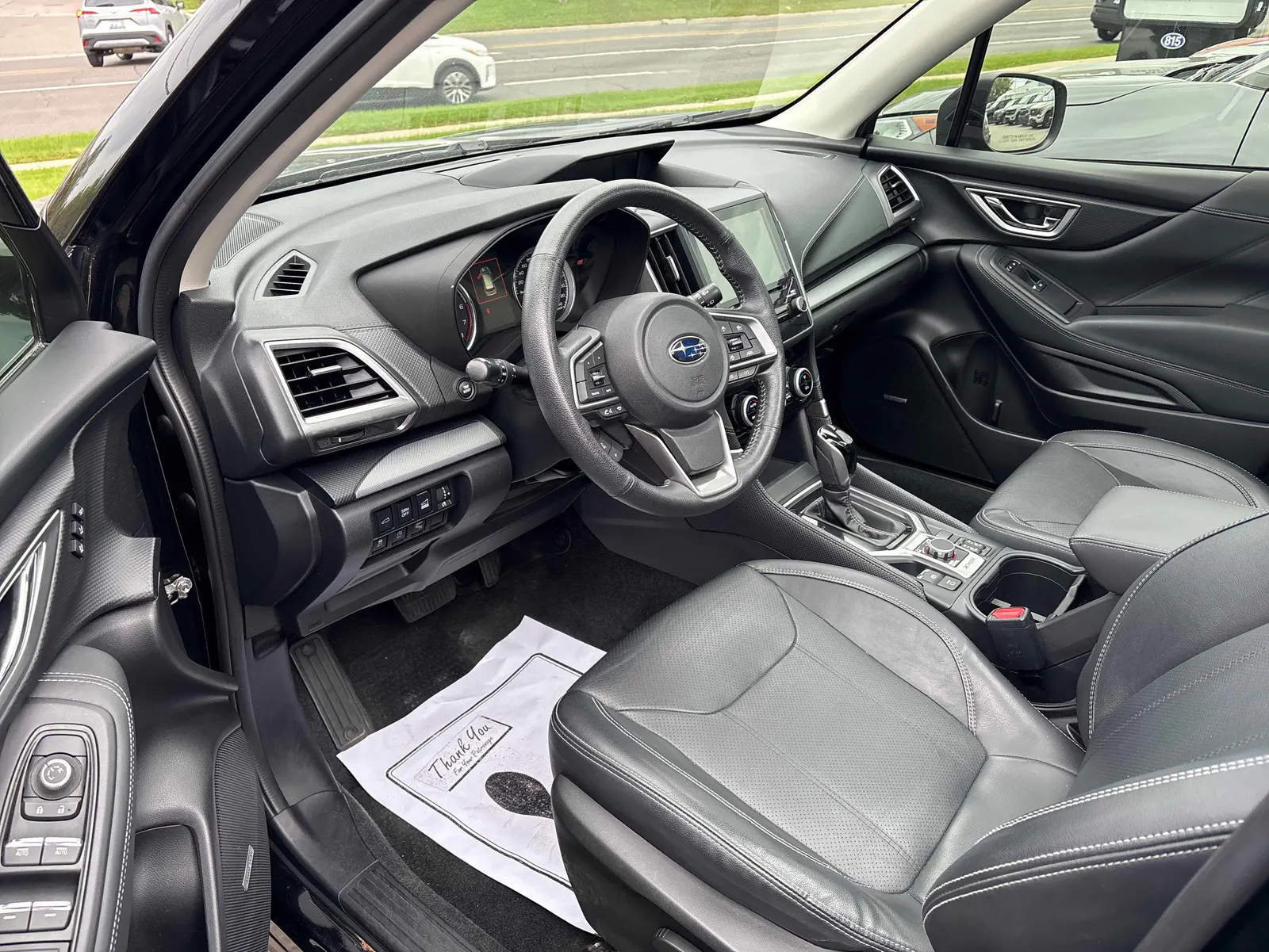 Interior driver side