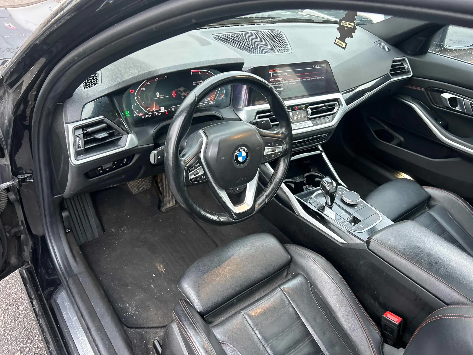 Interior driver side