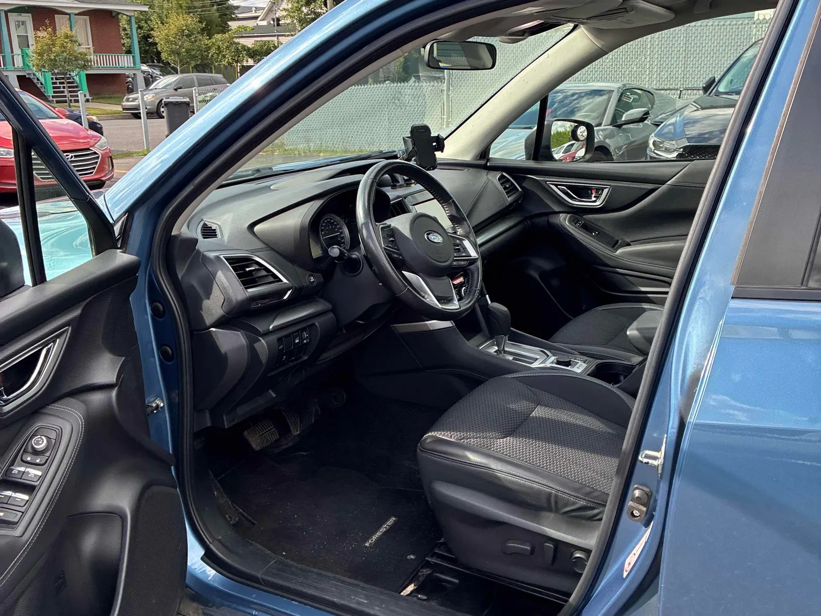 Interior driver side
