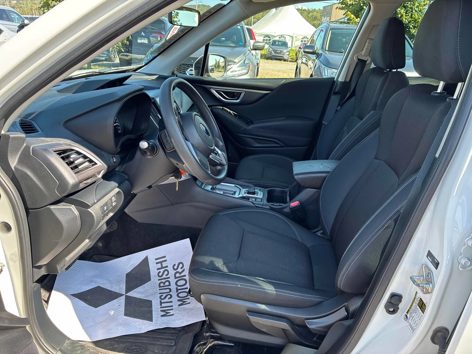 Interior driver side