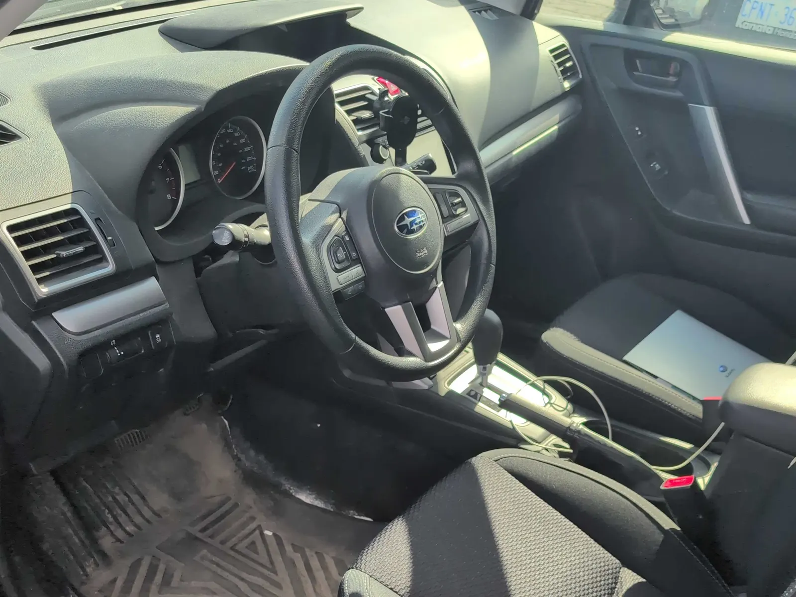 Interior driver side