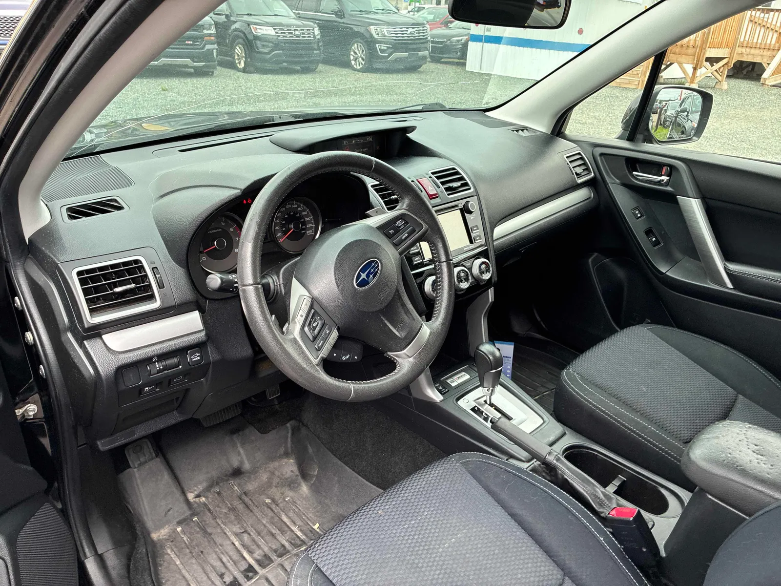 Interior driver side