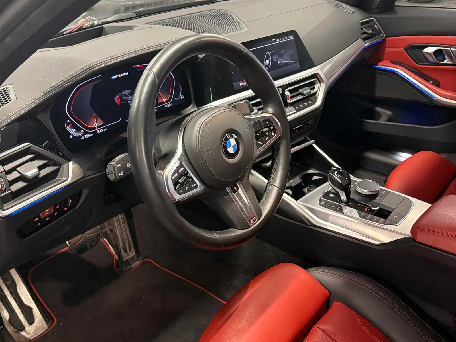 Interior driver side