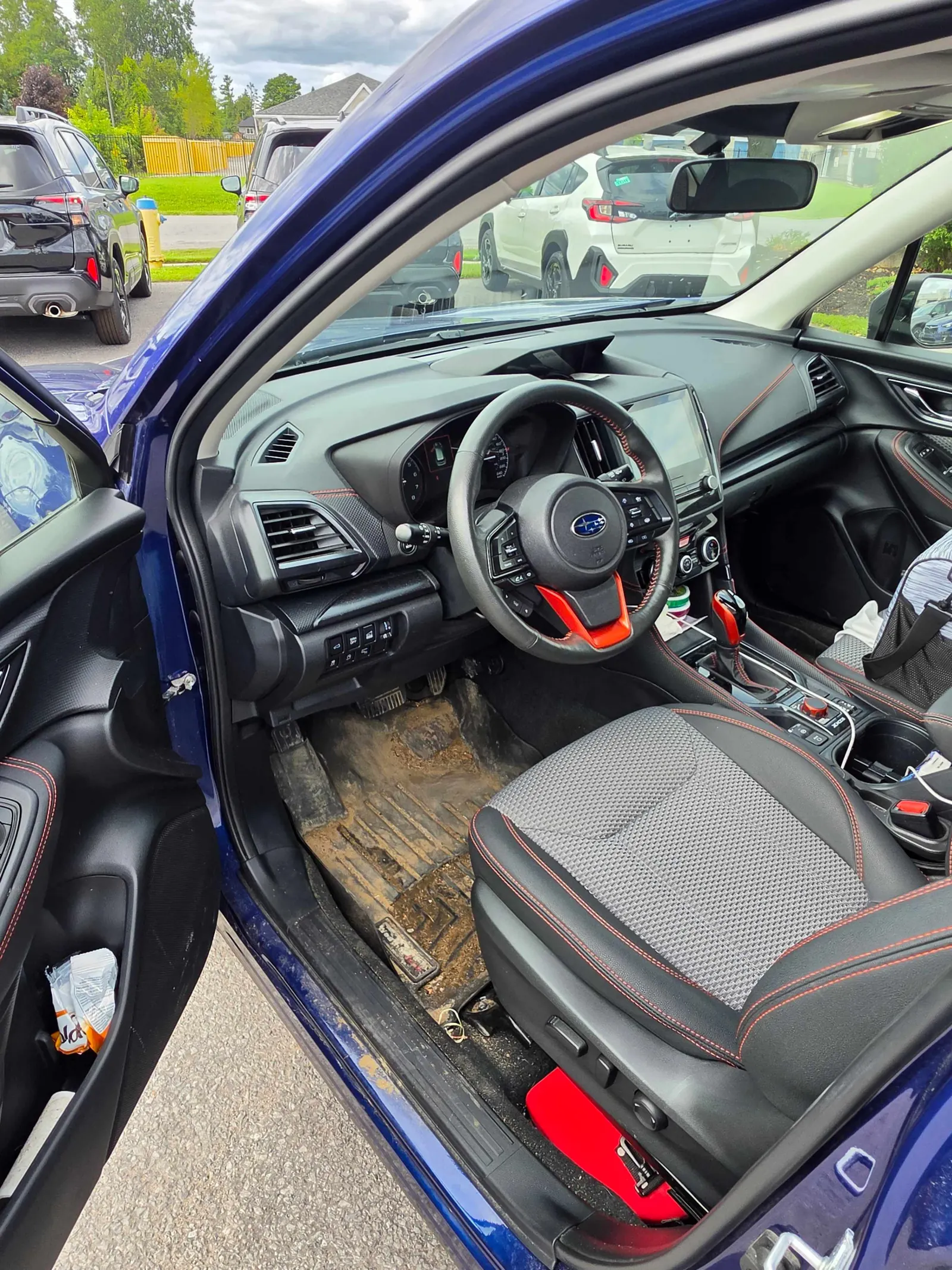Interior driver side