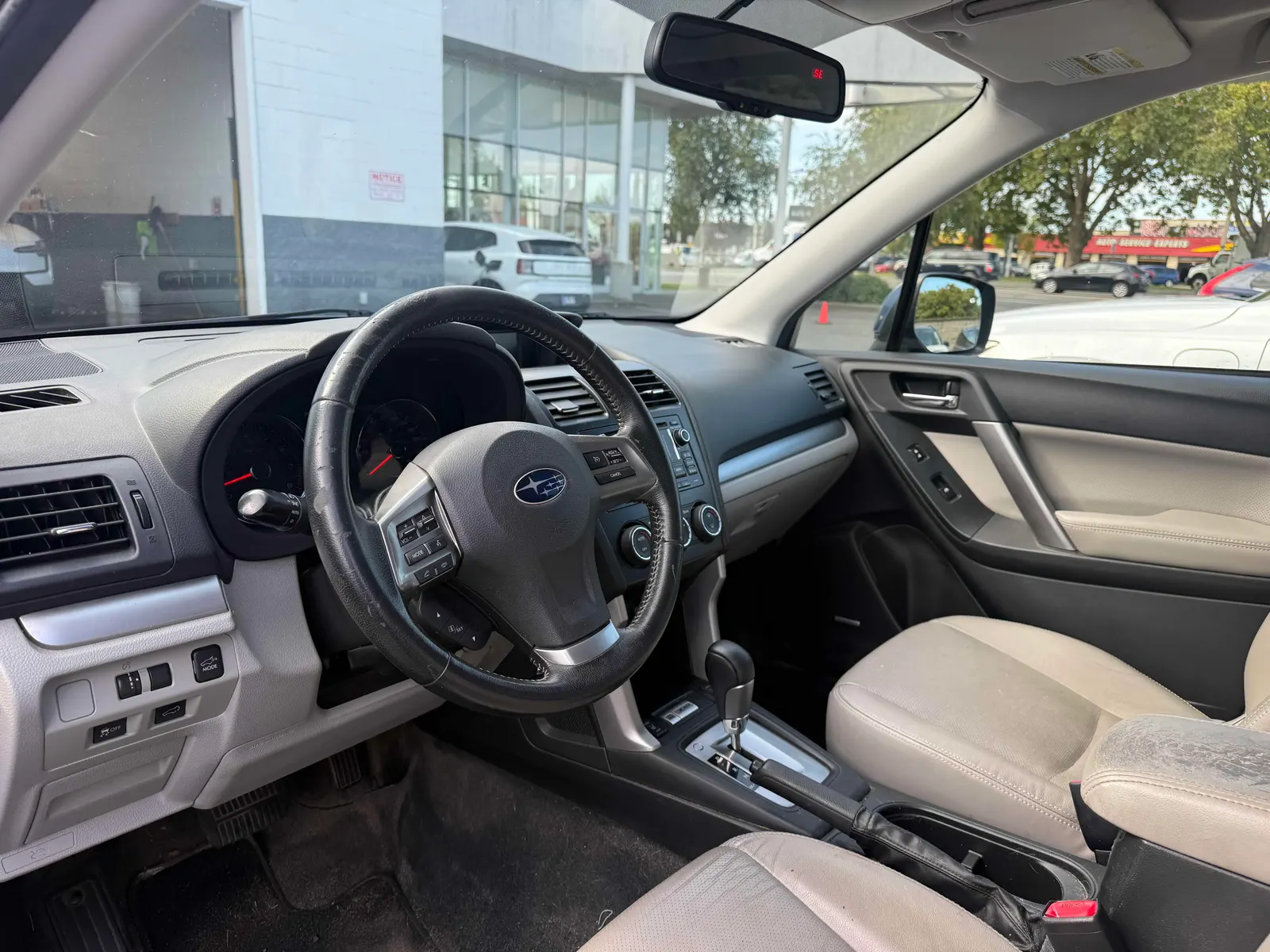 Interior driver side