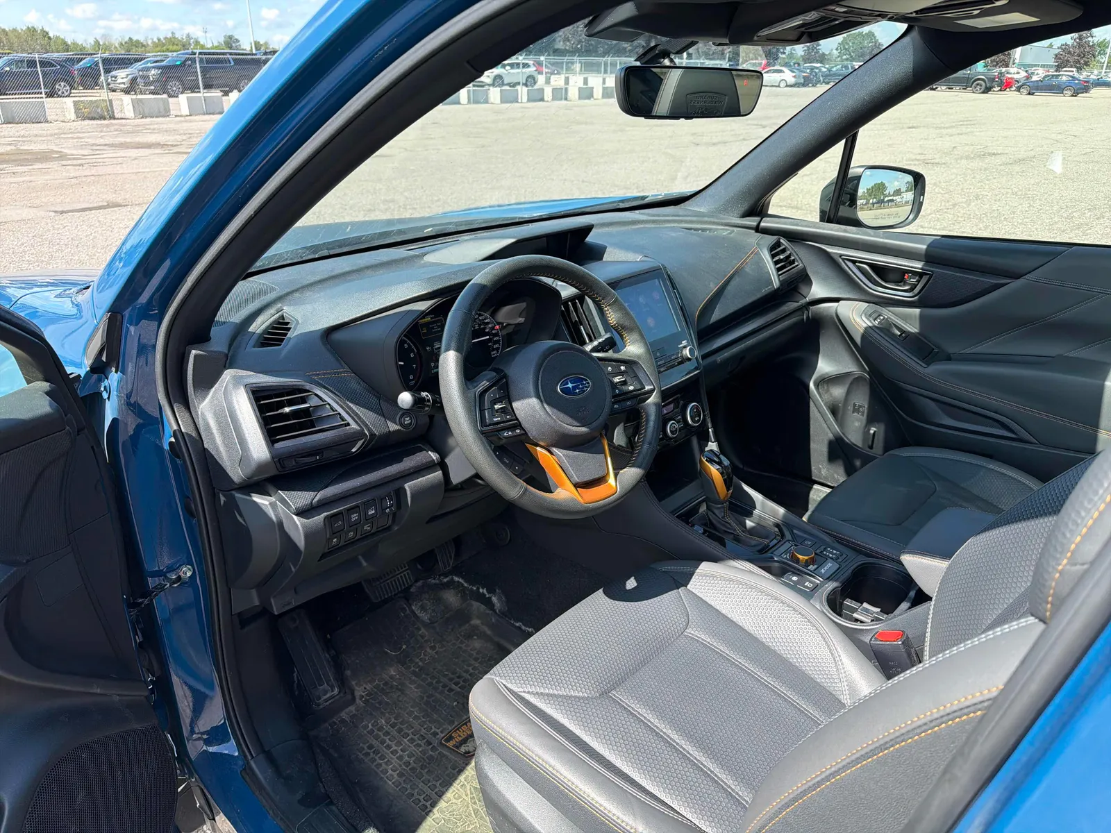 Interior driver side