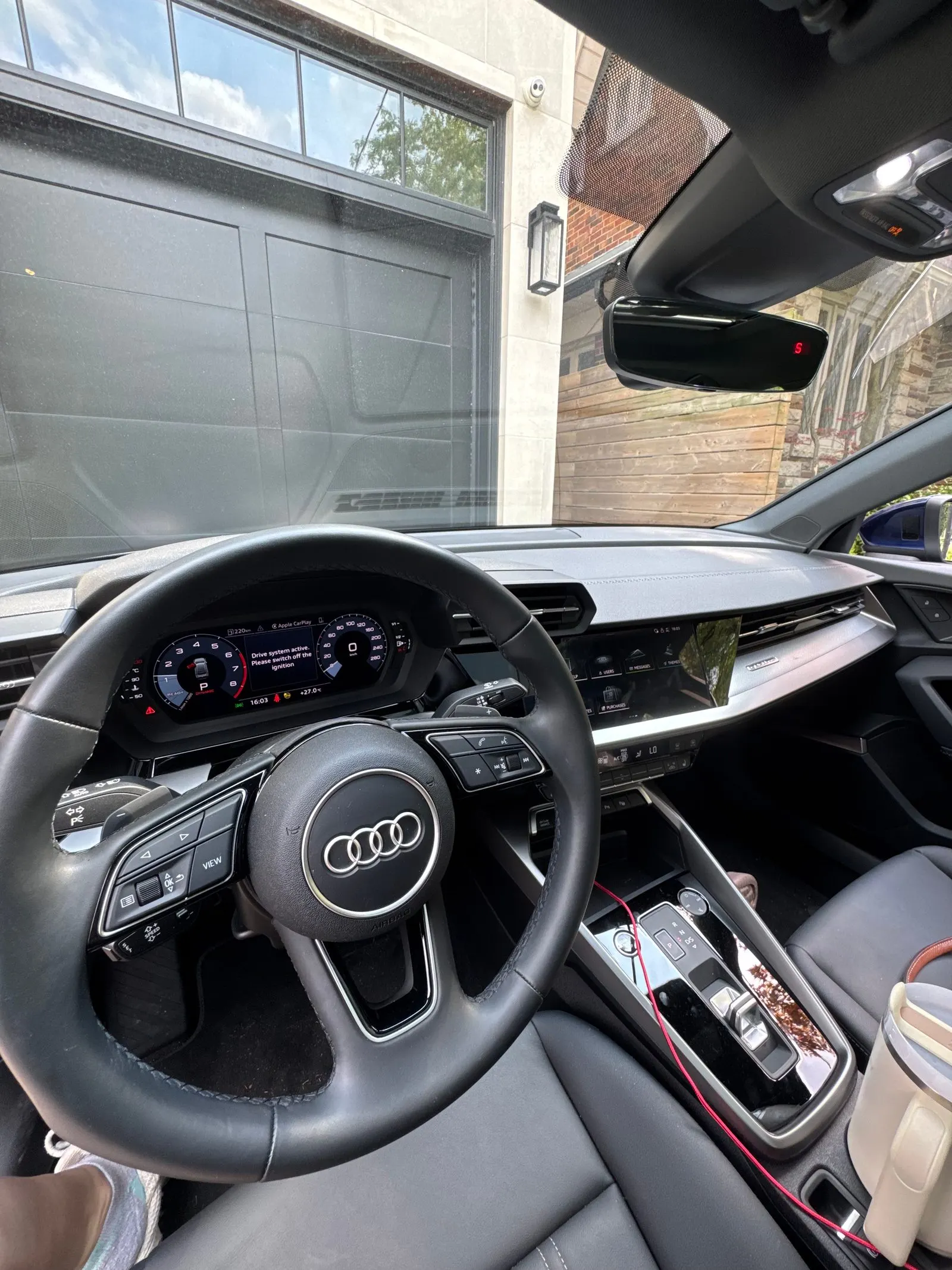 Interior driver side