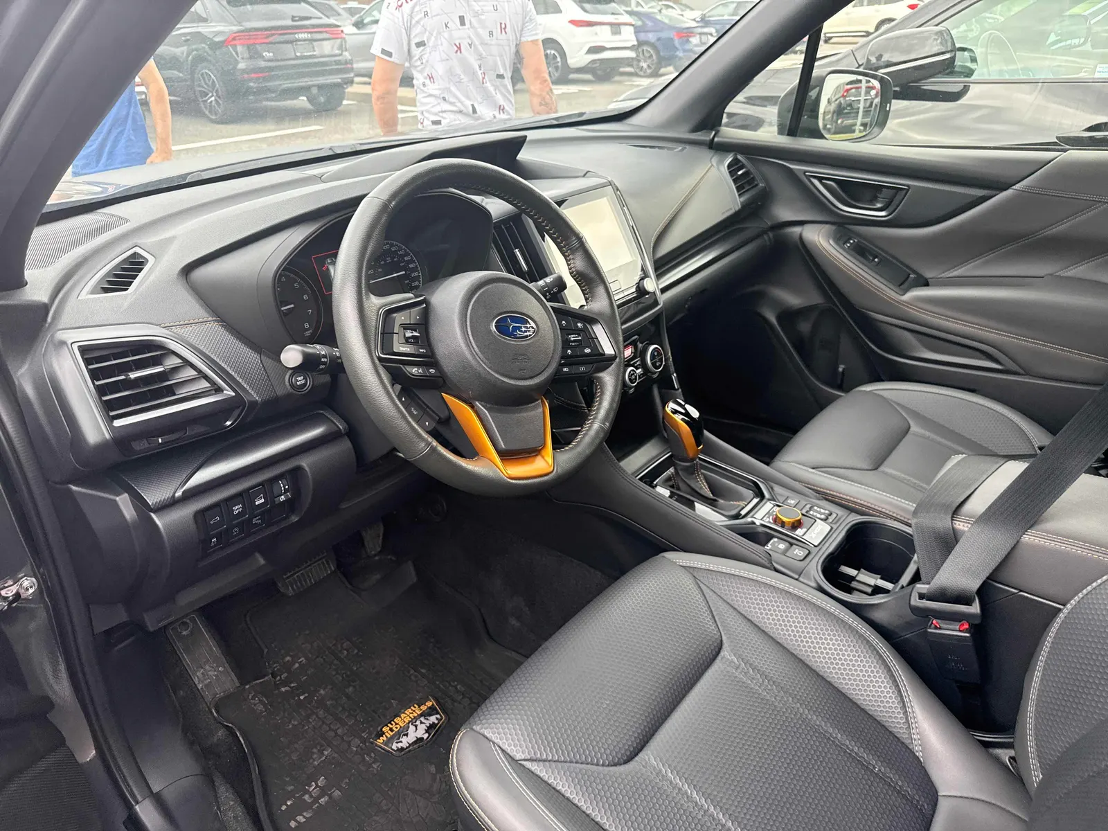 Interior driver side