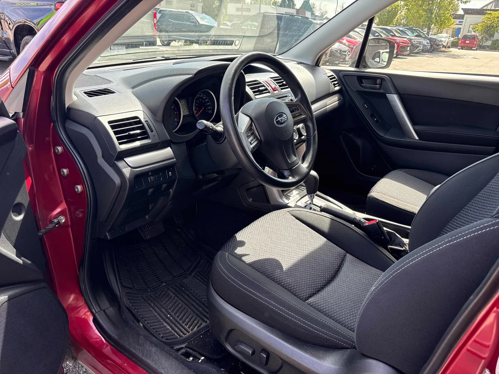 Interior driver side