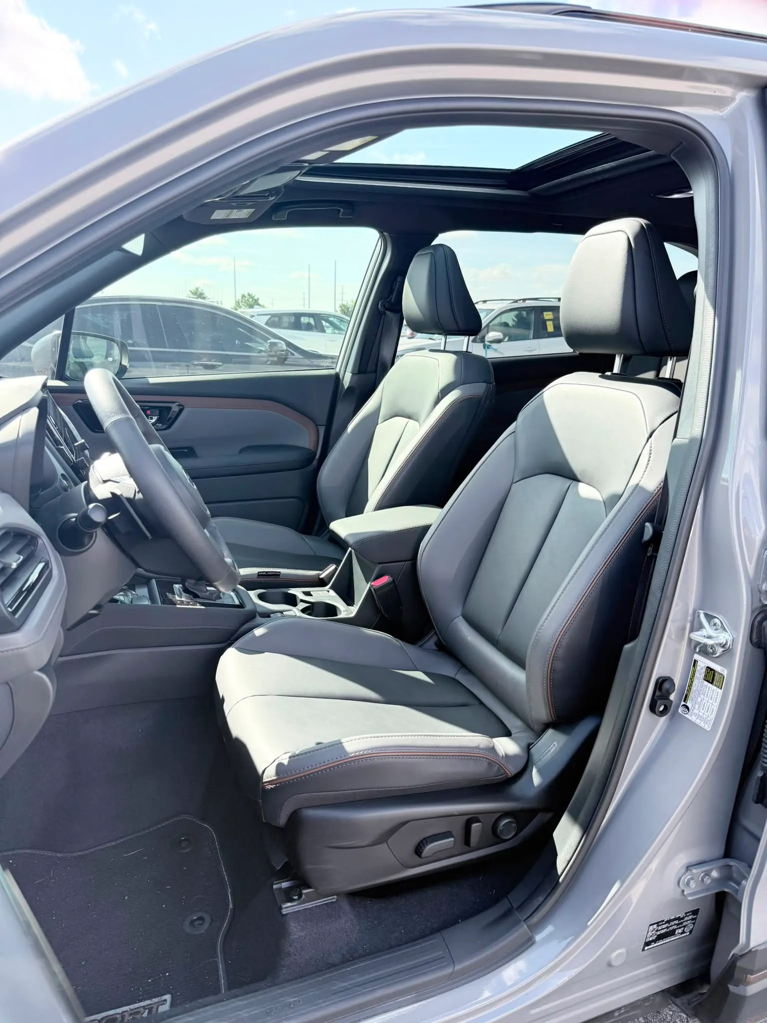 Interior driver side