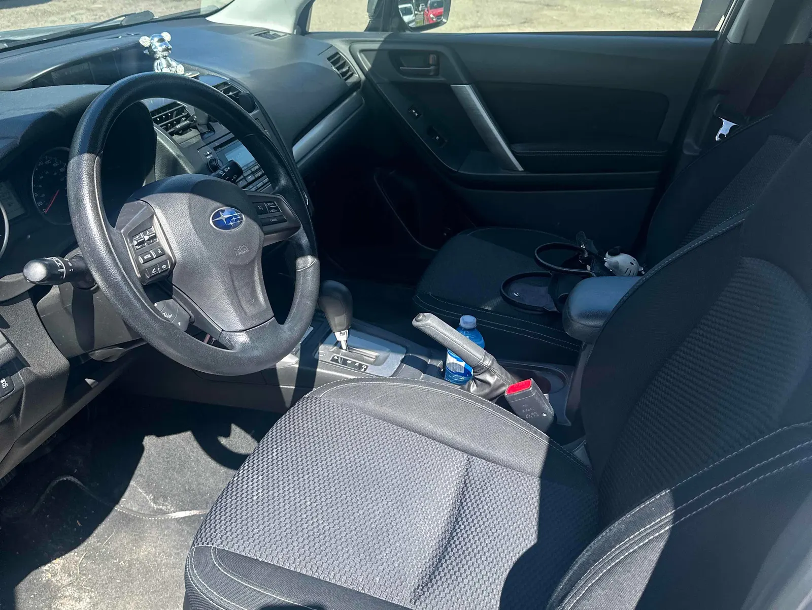Interior driver side