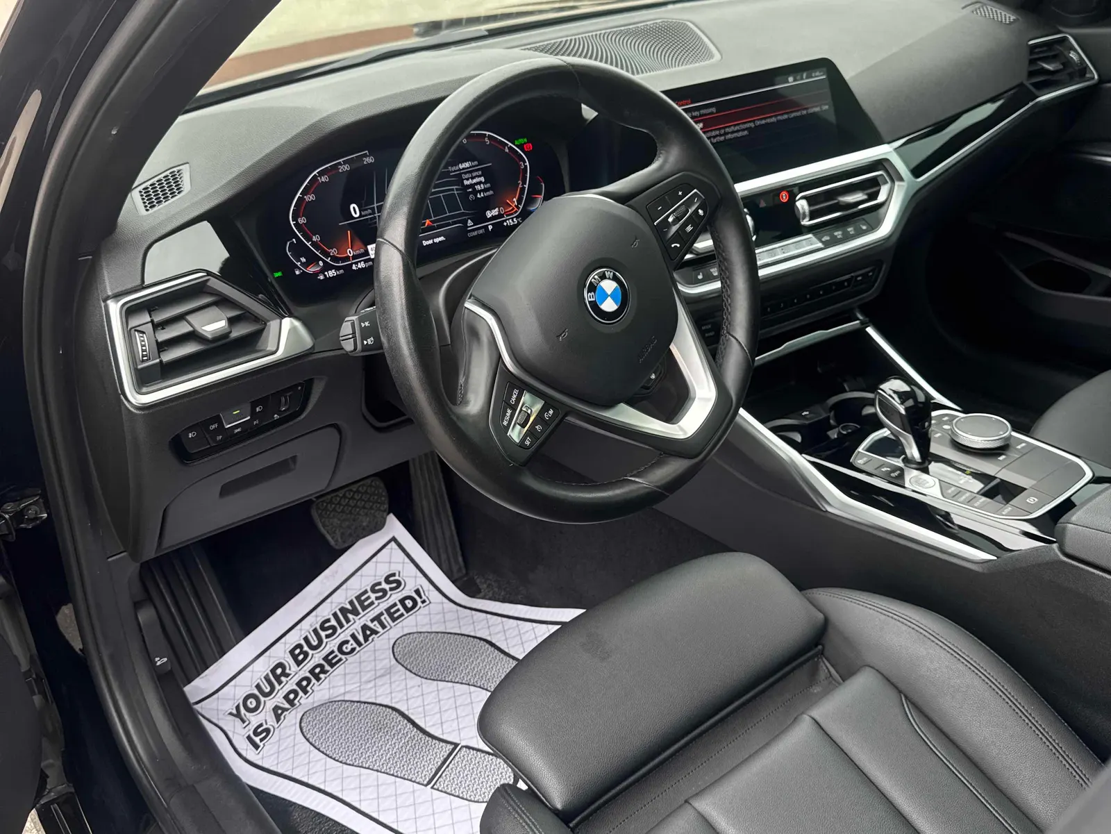 Interior driver side