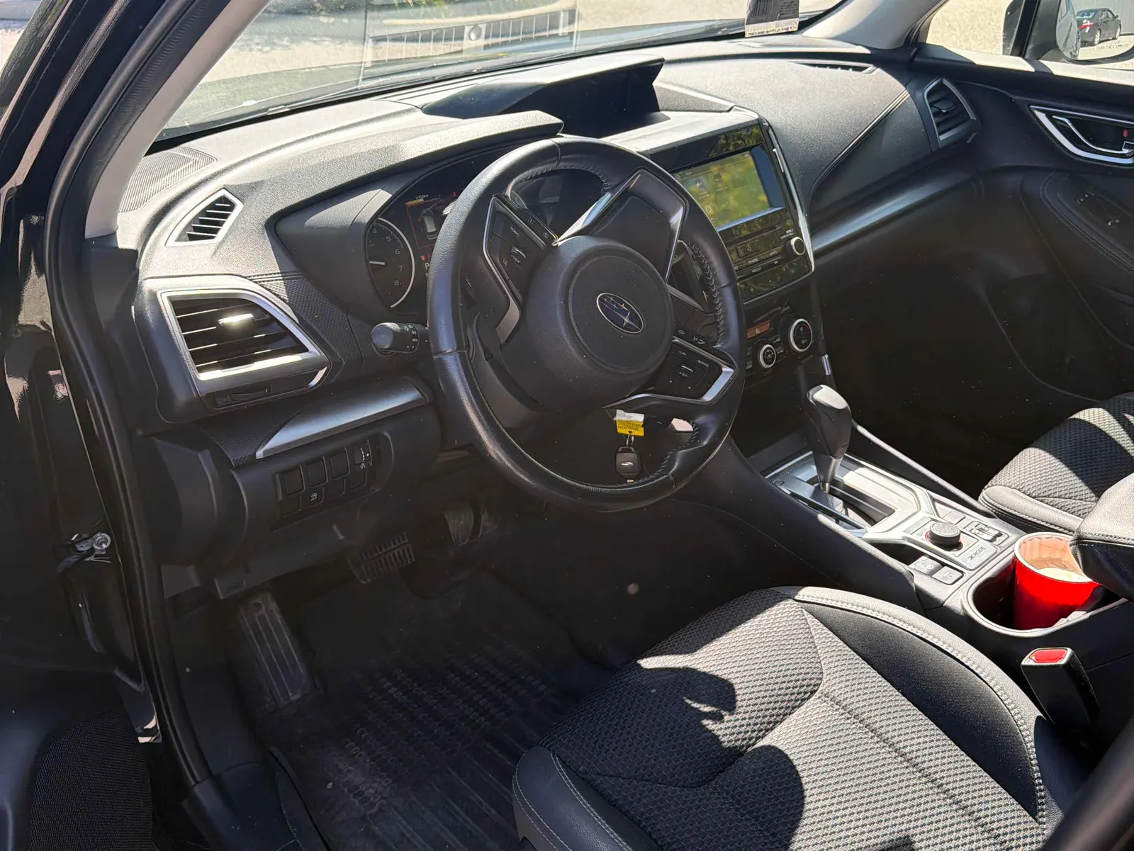 Interior driver side