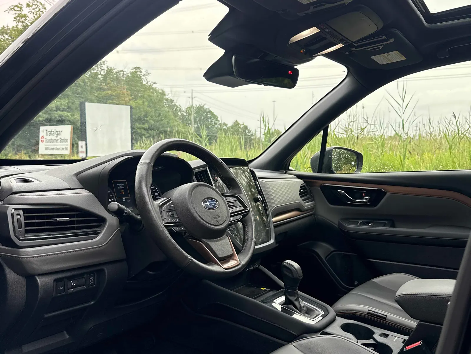 Interior driver side
