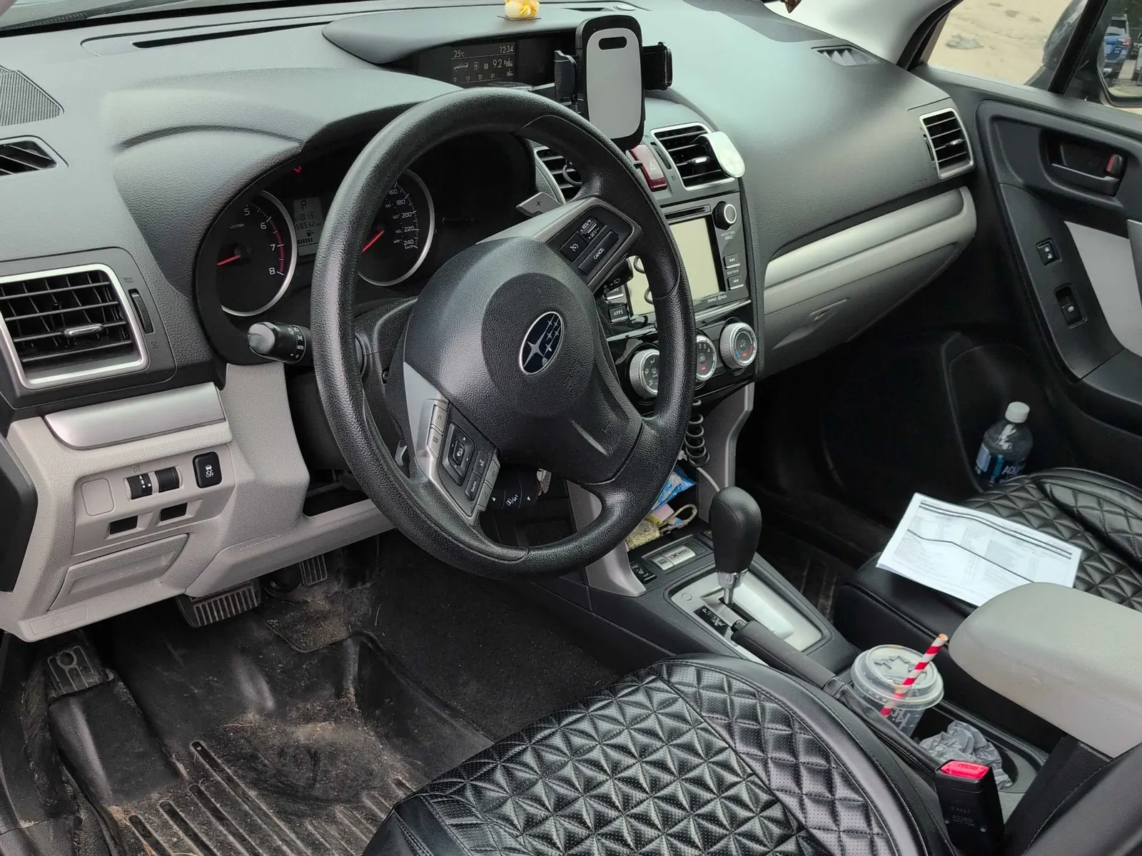 Interior driver side