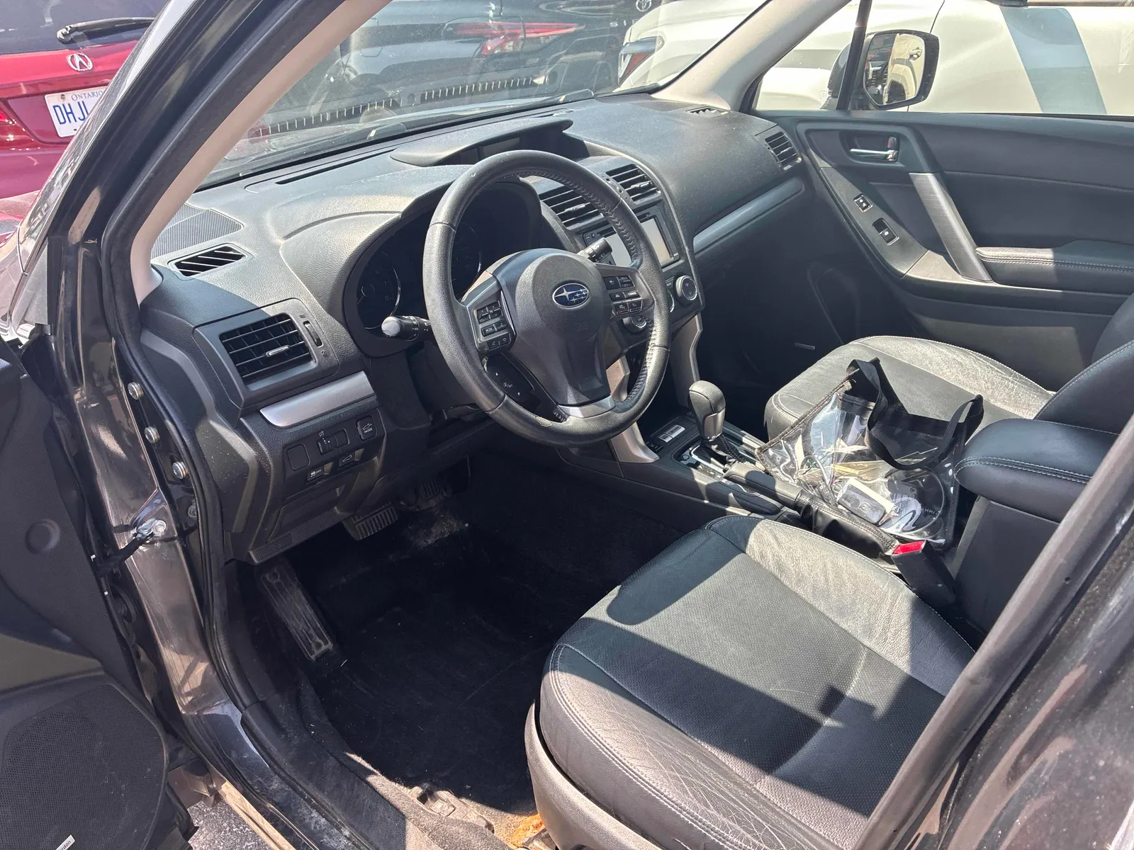 Interior driver side
