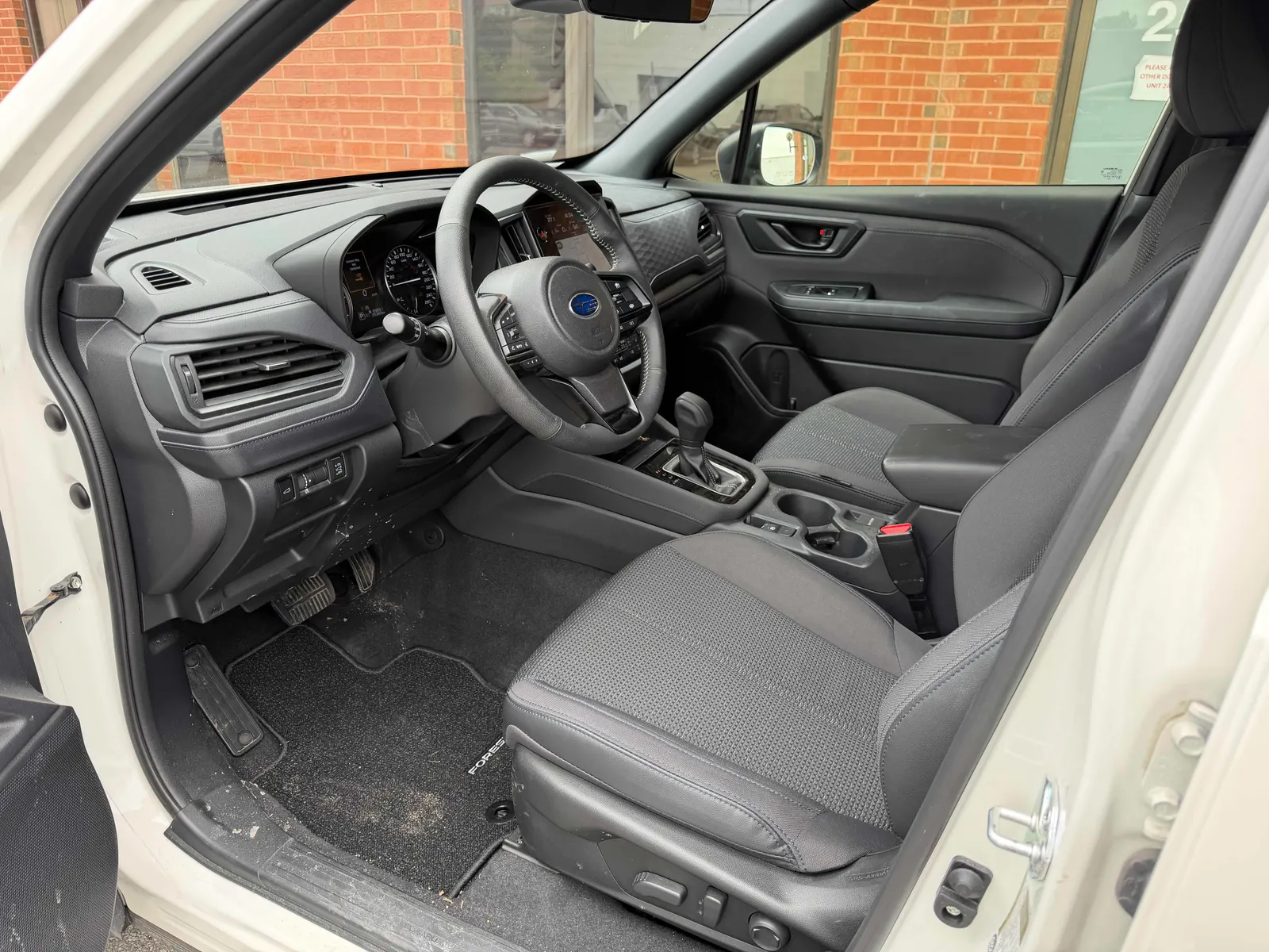 Interior driver side