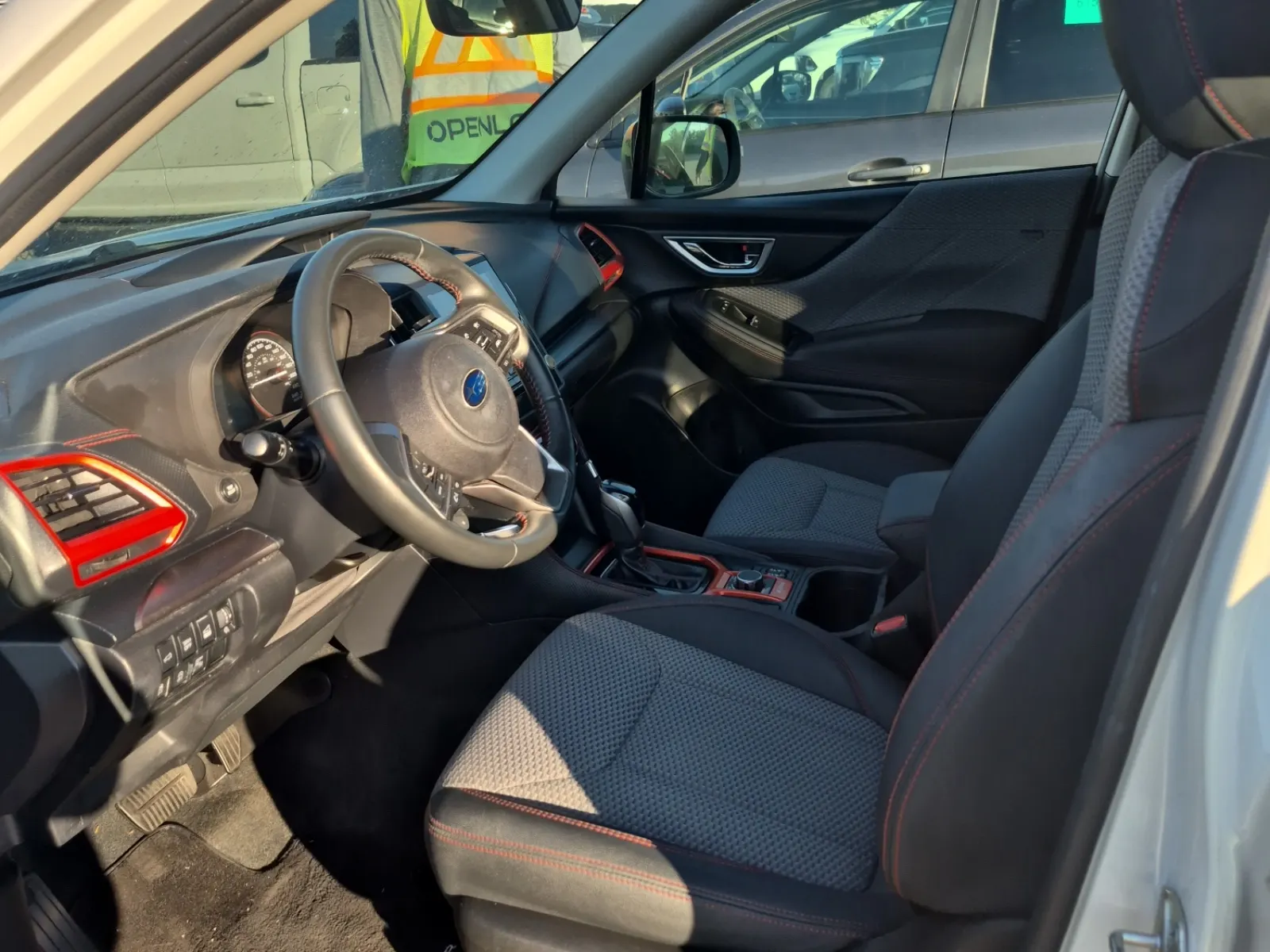 Interior driver side