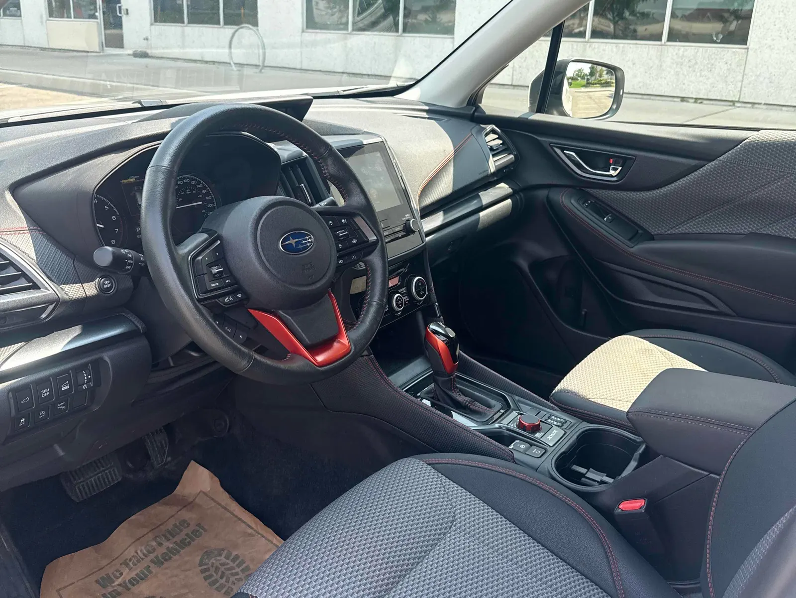 Interior driver side