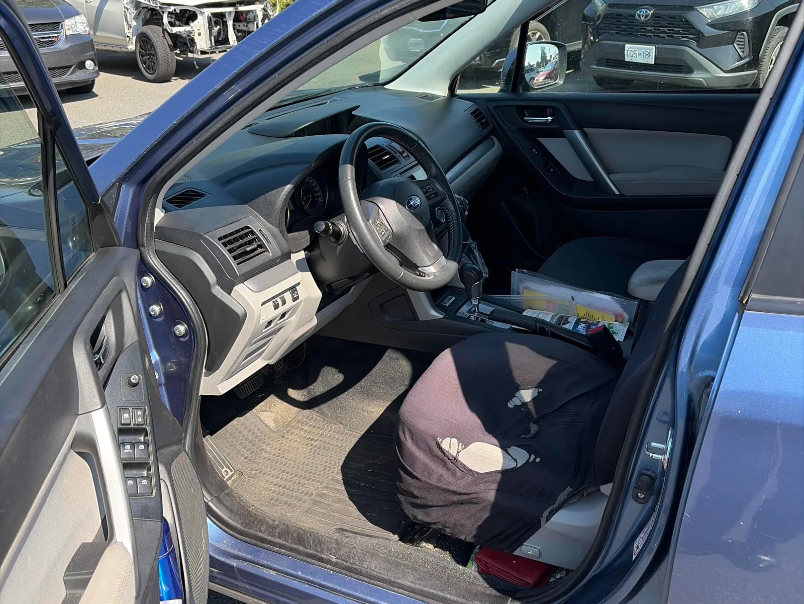 Interior driver side