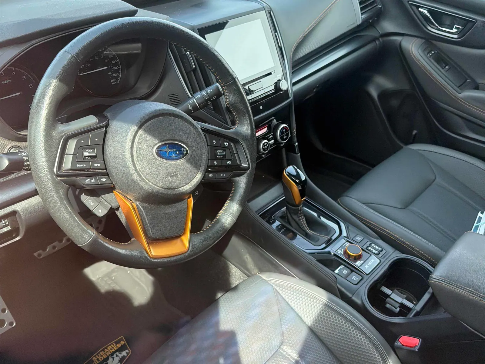 Interior driver side