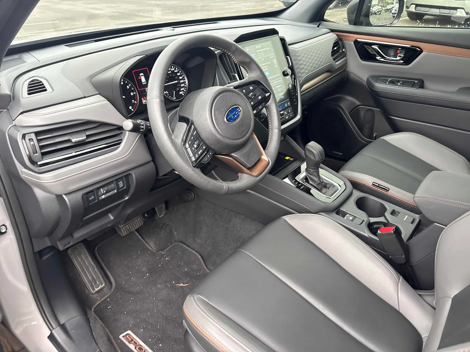 Interior driver side