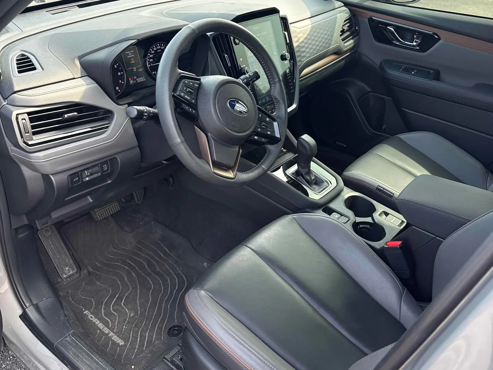 Interior driver side