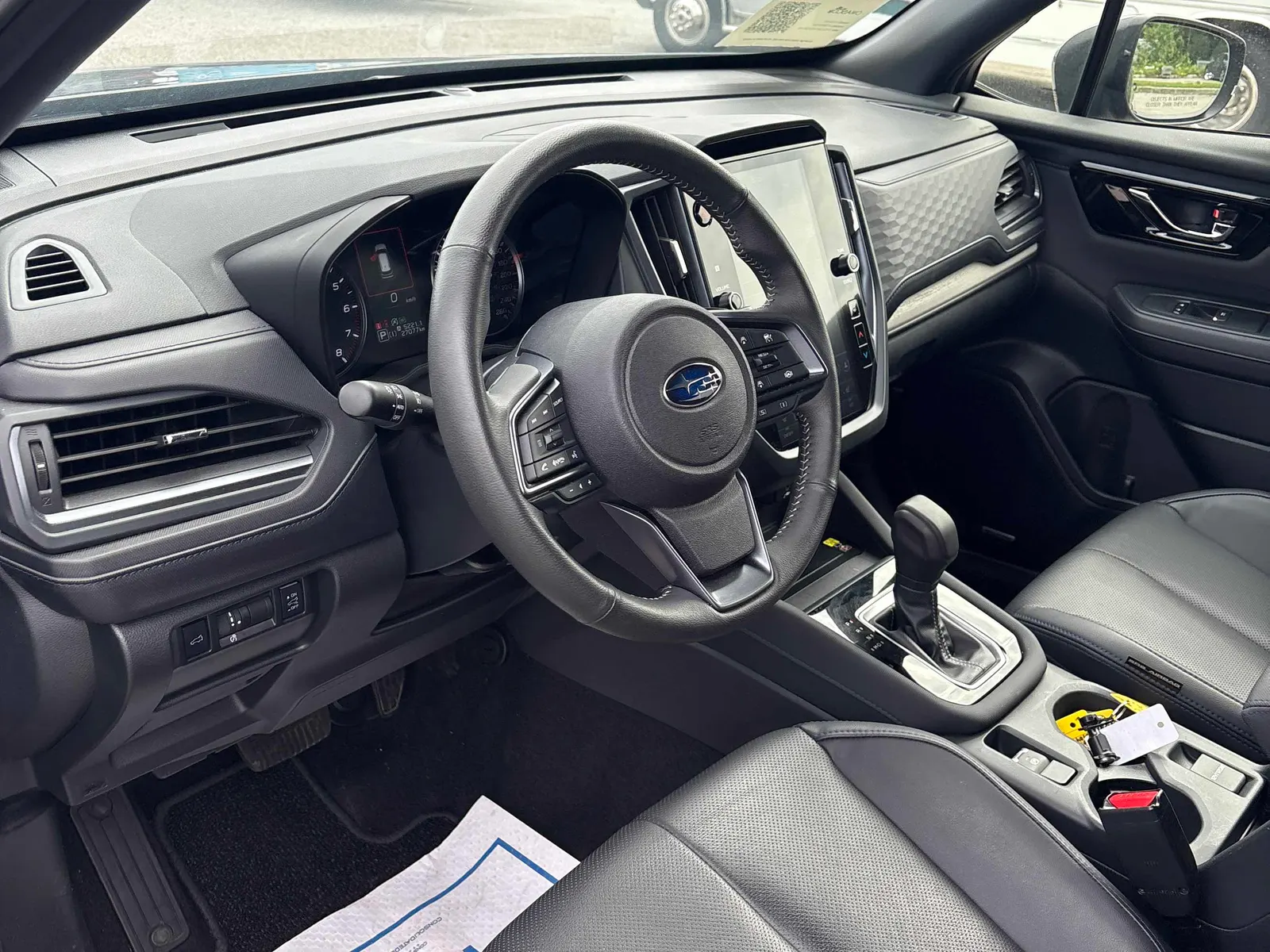 Interior driver side