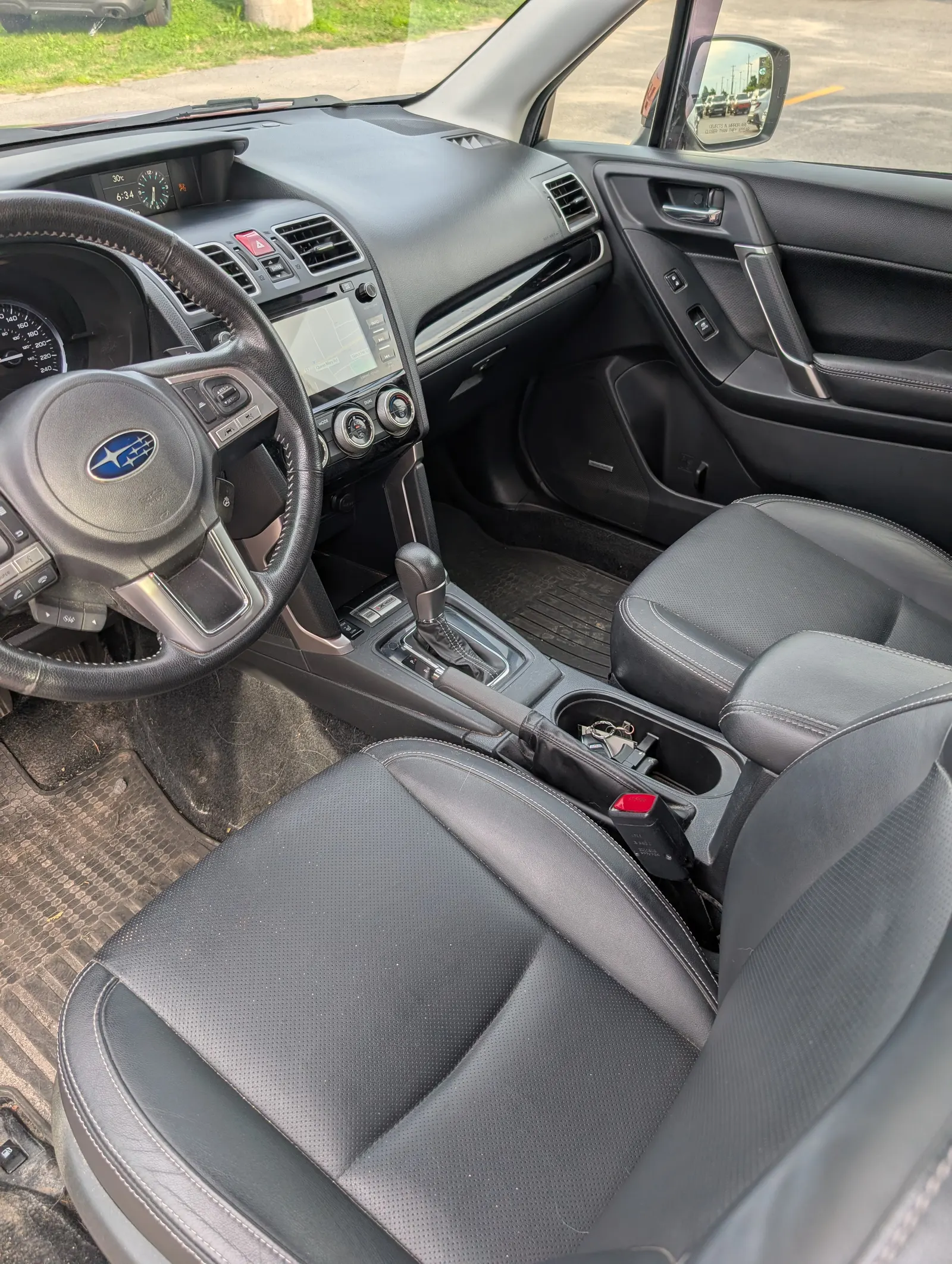 Interior driver side