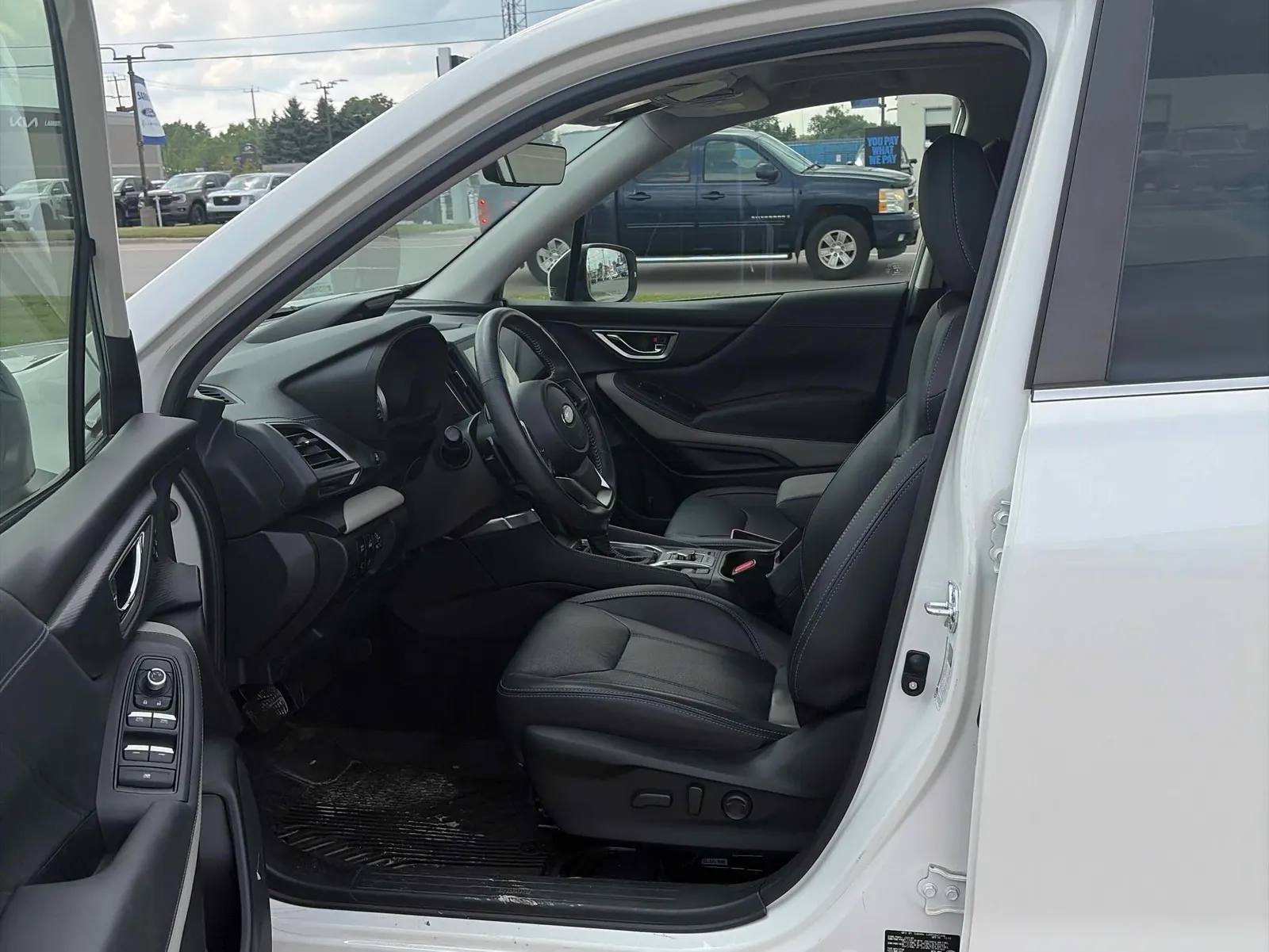 Interior driver side