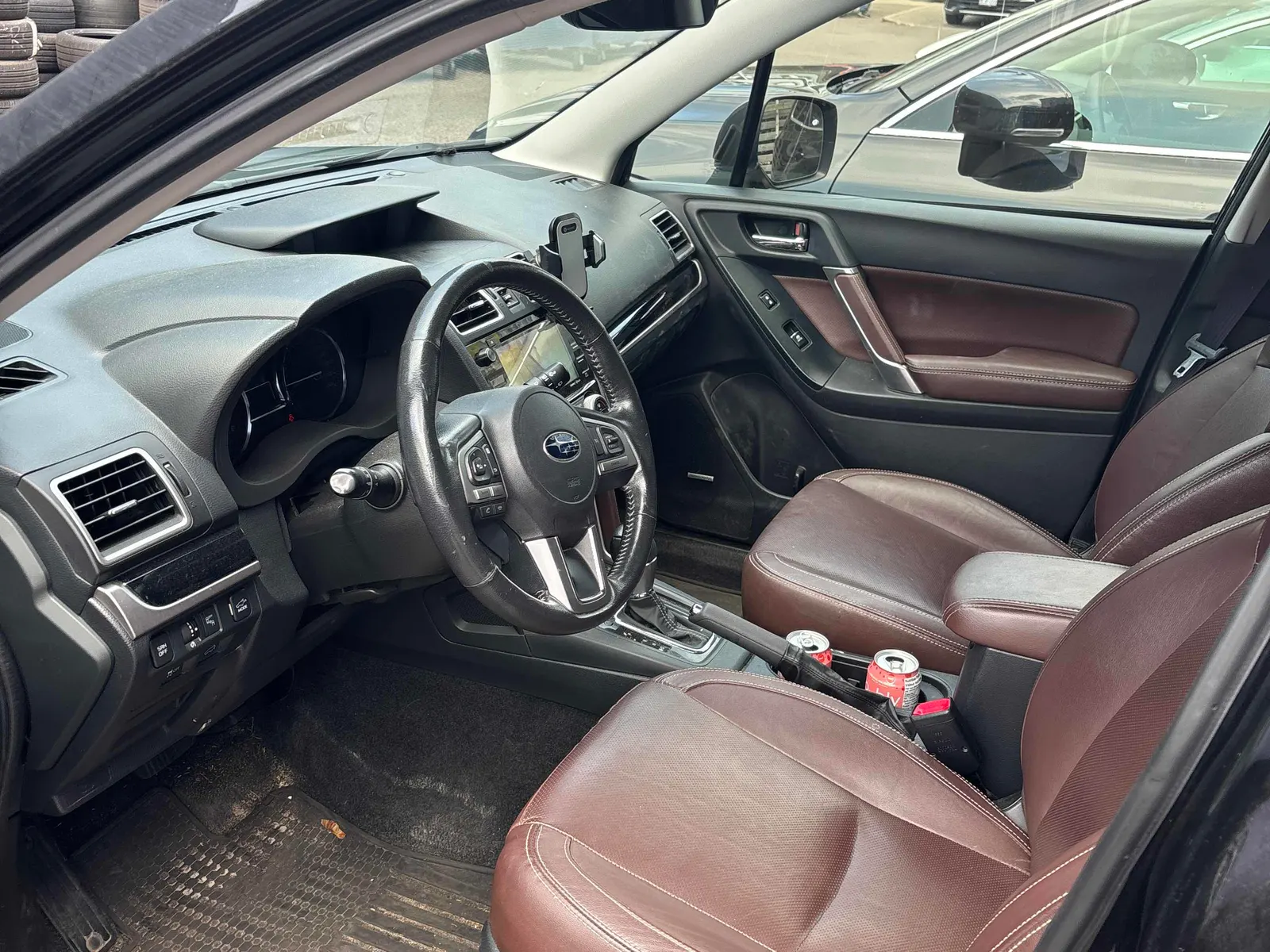 Interior driver side
