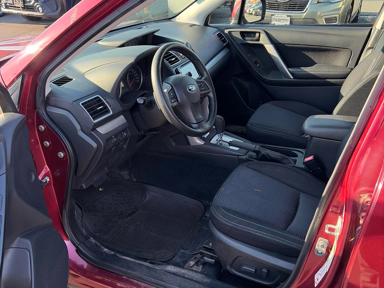 Interior driver side