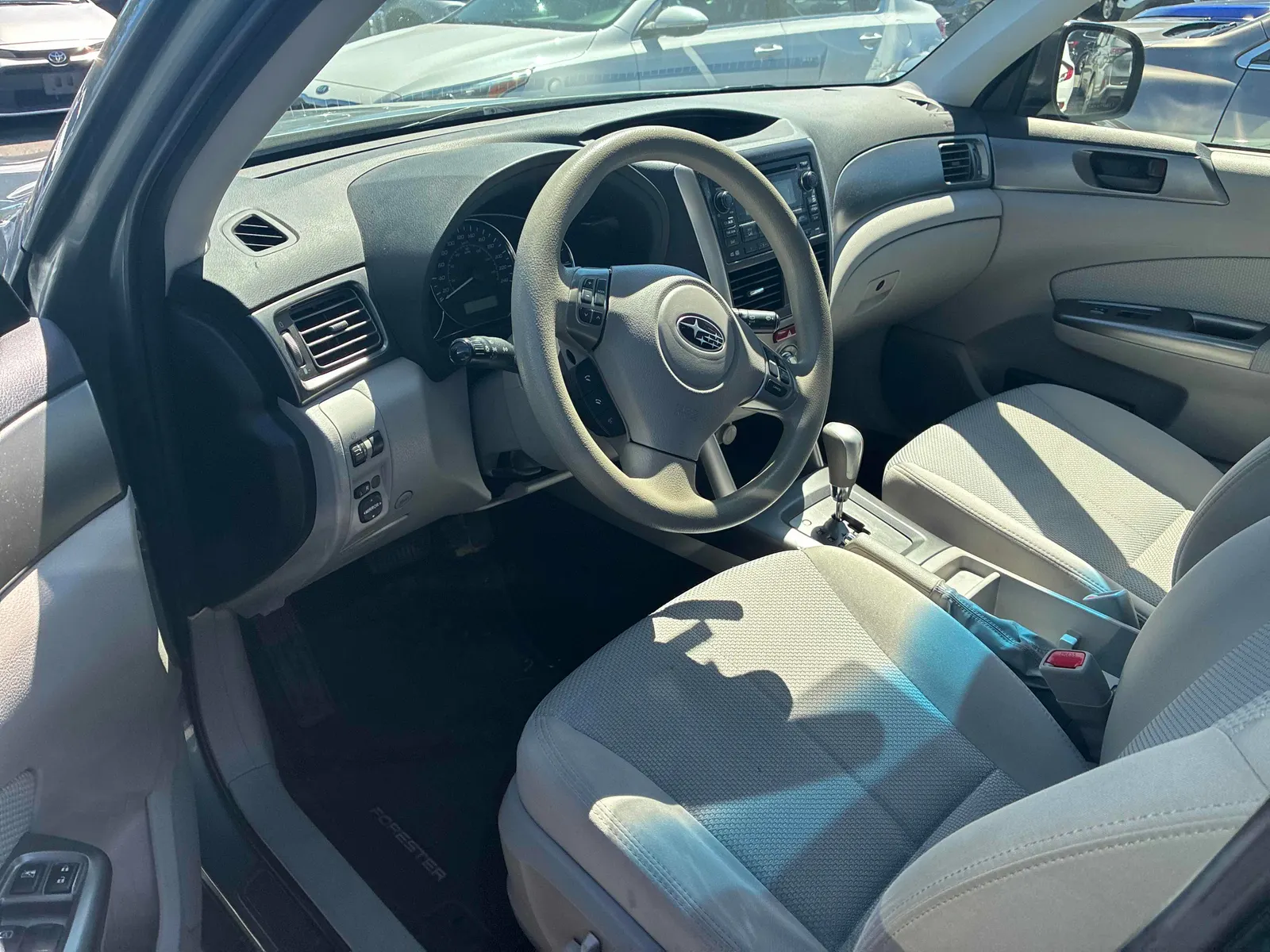 Interior driver side
