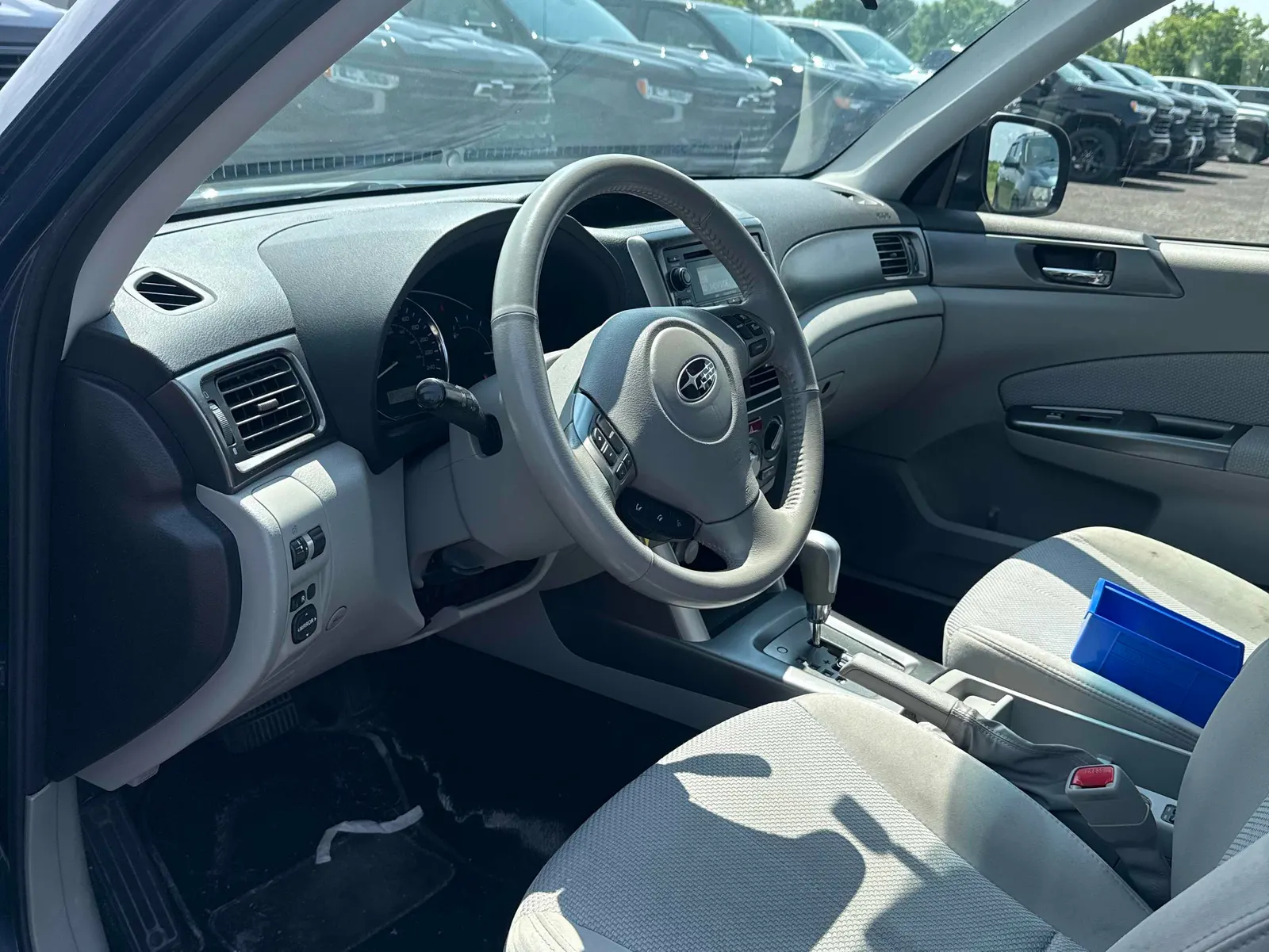Interior driver side