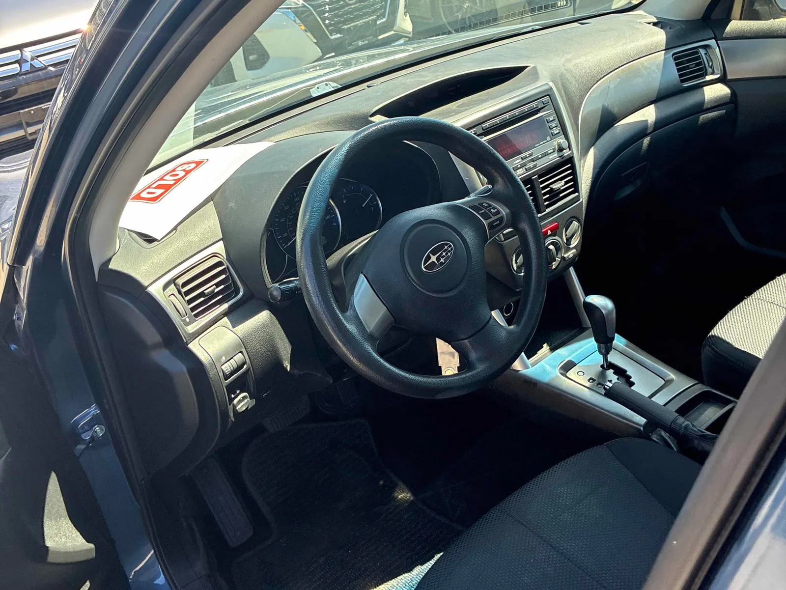 Interior driver side