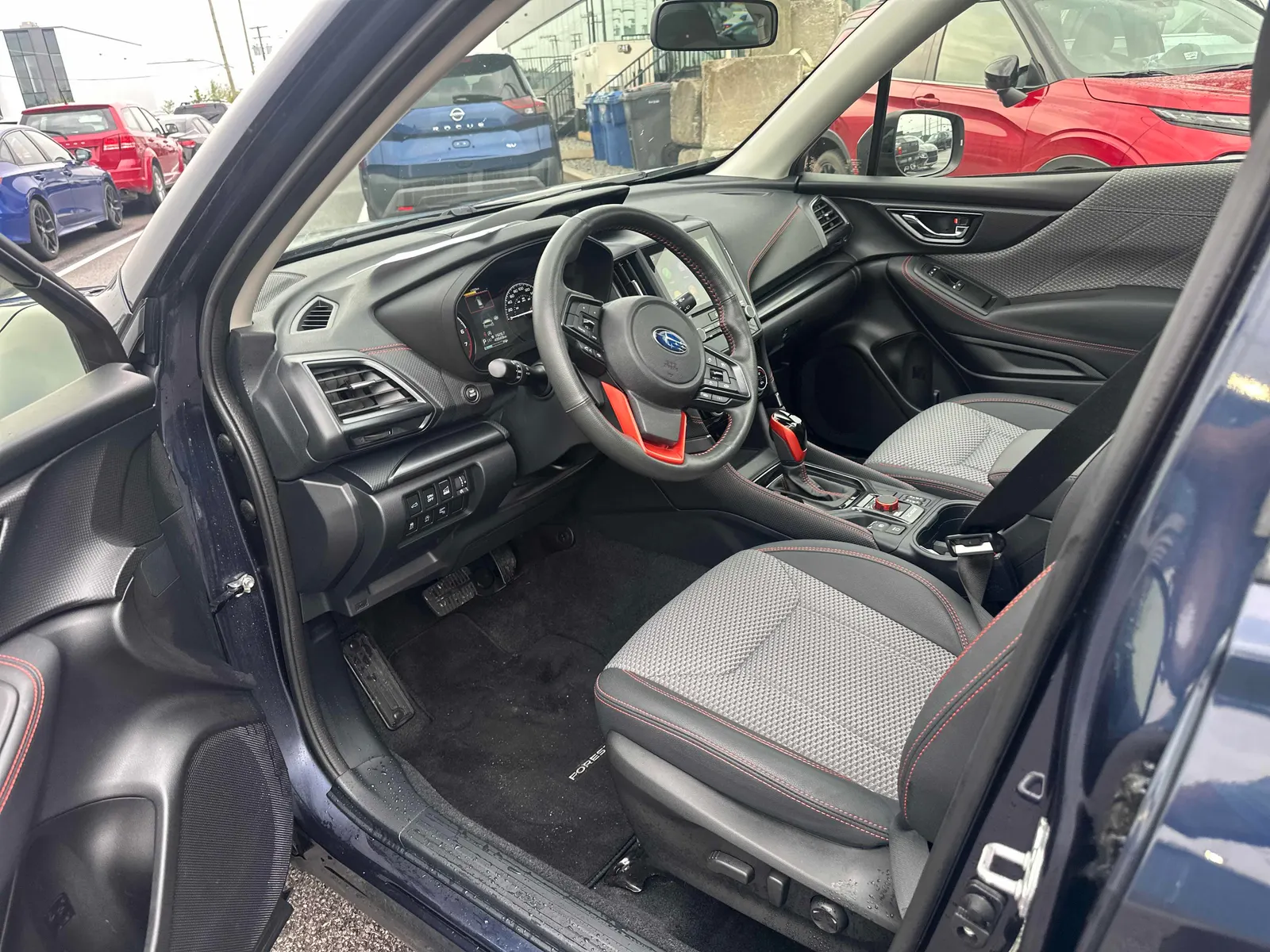 Interior driver side
