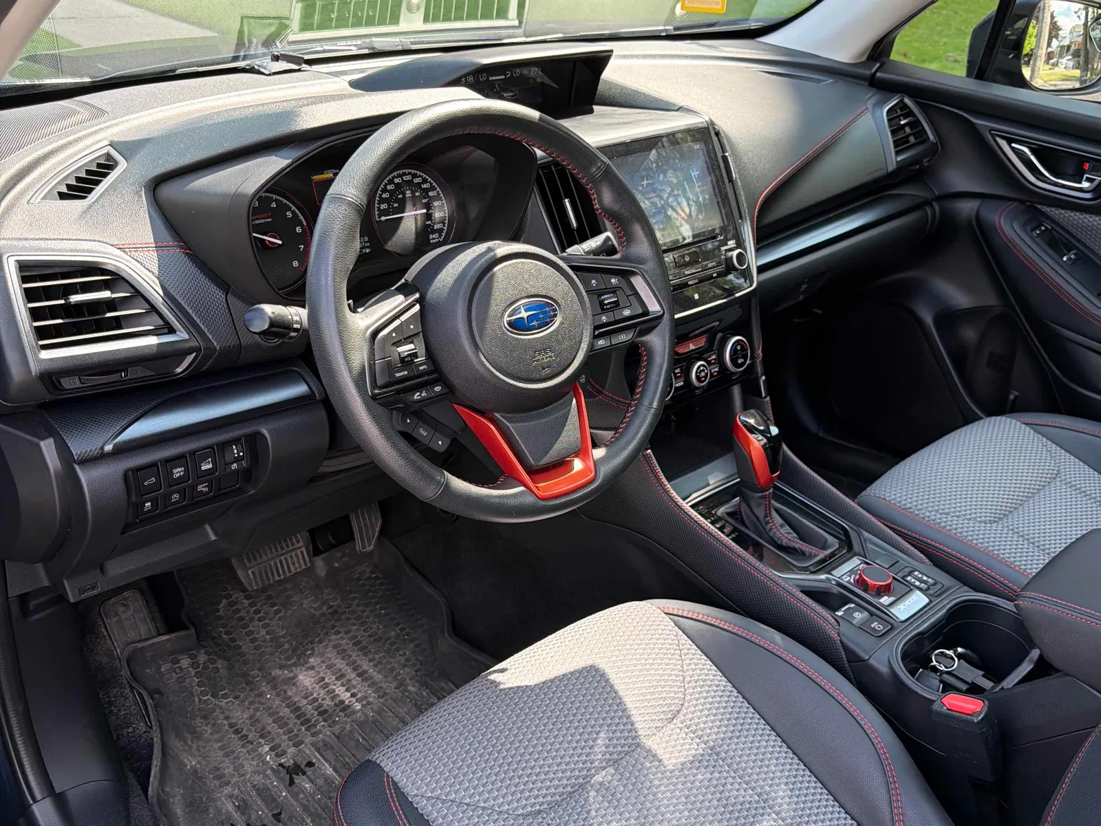 Interior driver side
