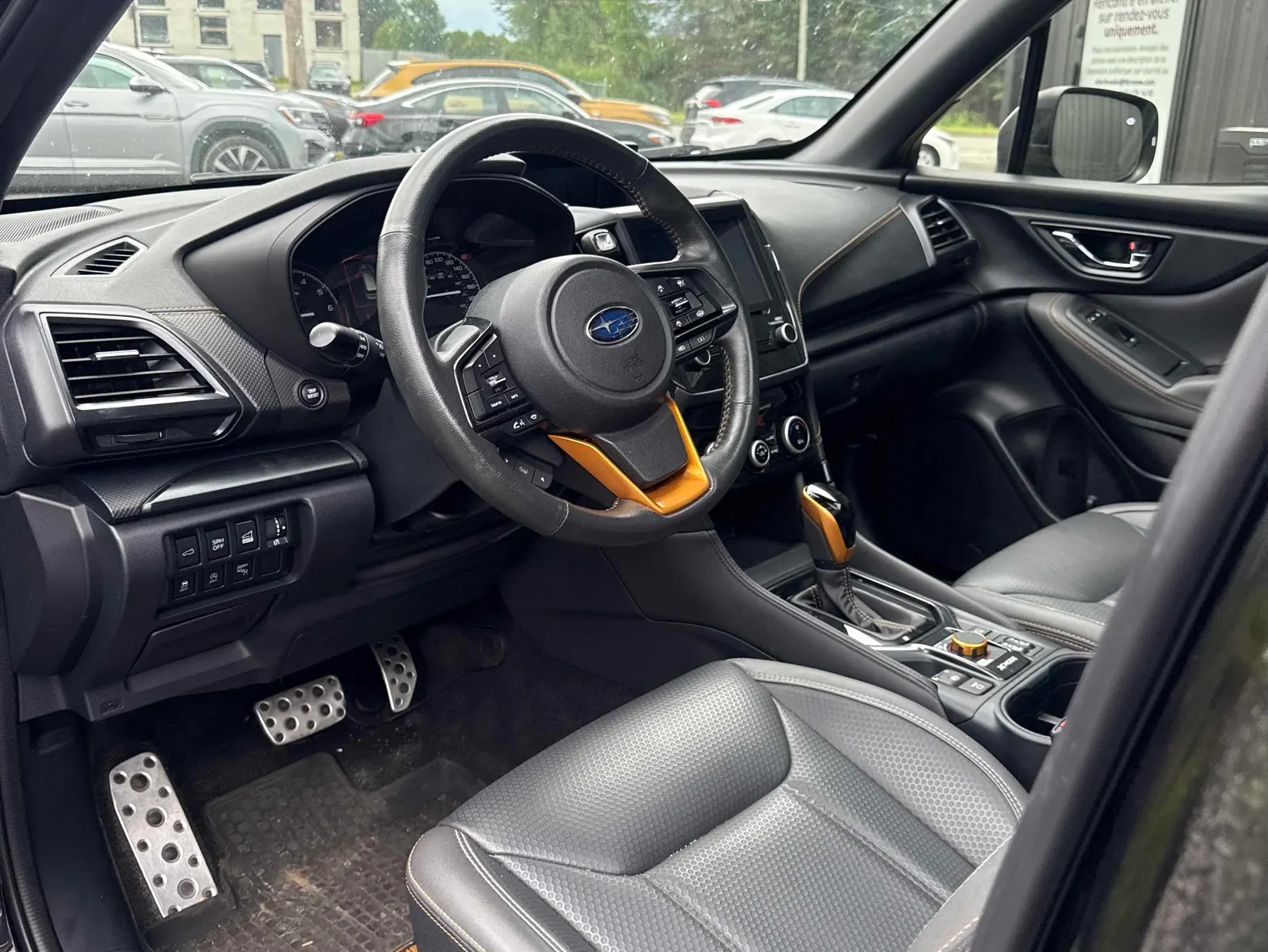Interior driver side