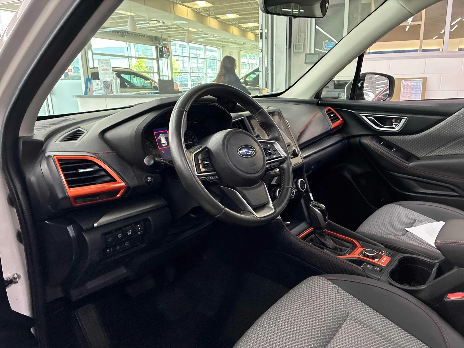 Interior driver side