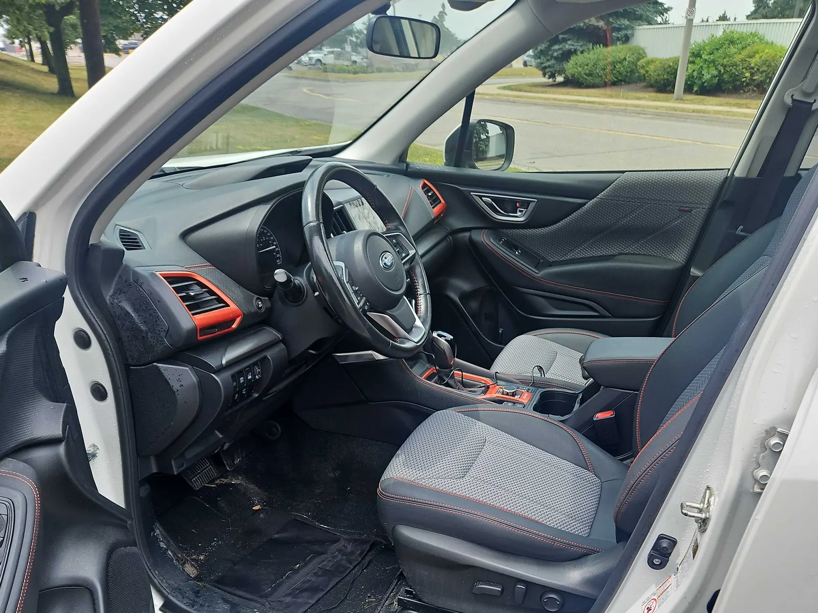 Interior driver side