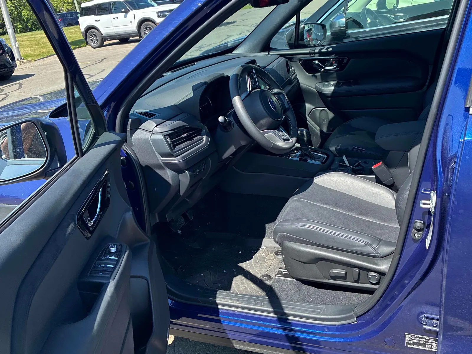 Interior driver side