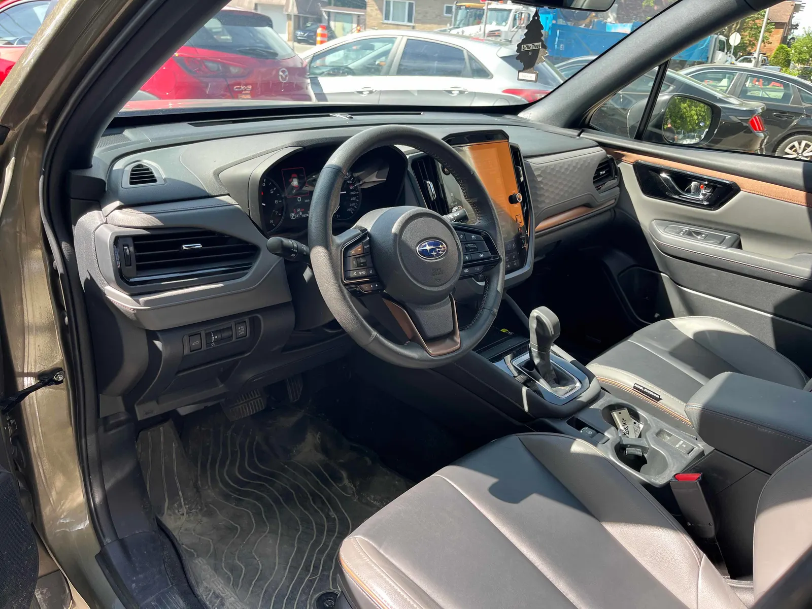 Interior driver side