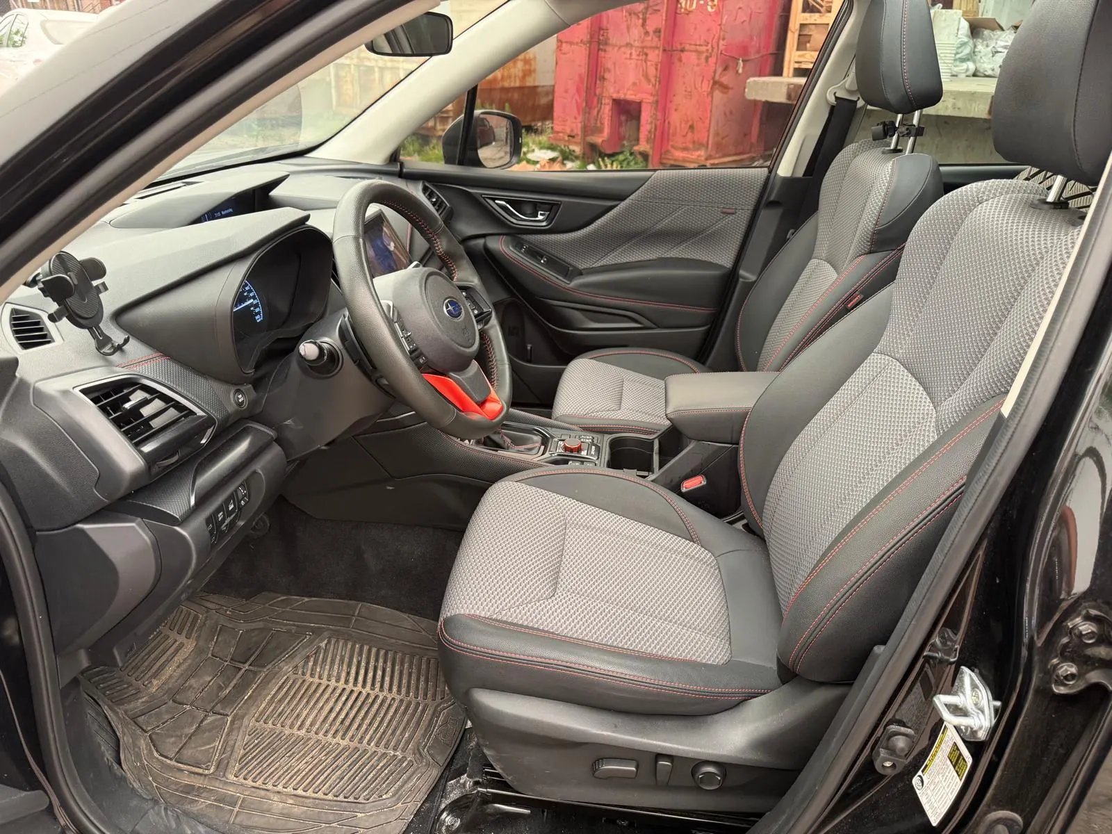 Interior driver side