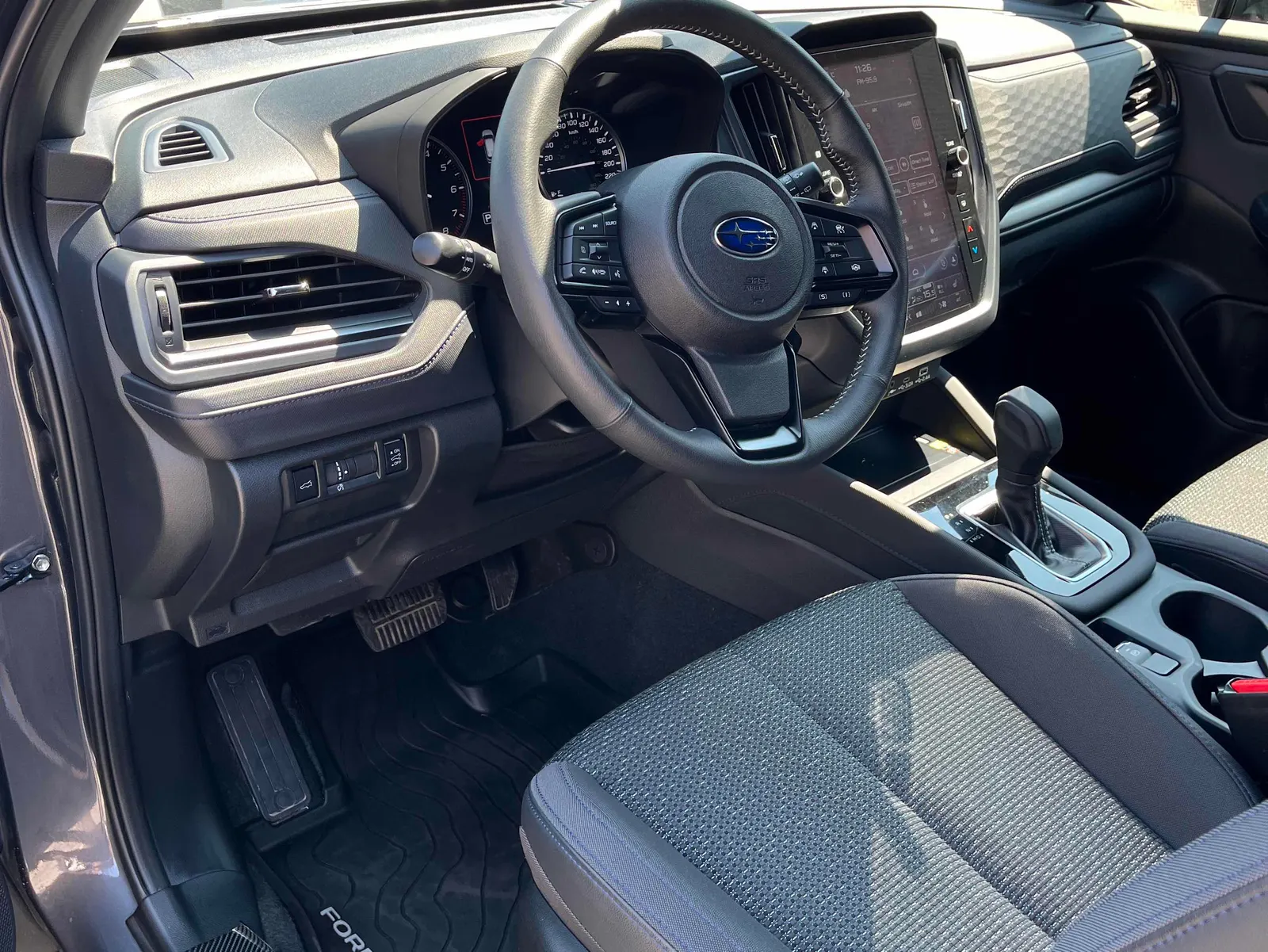 Interior driver side