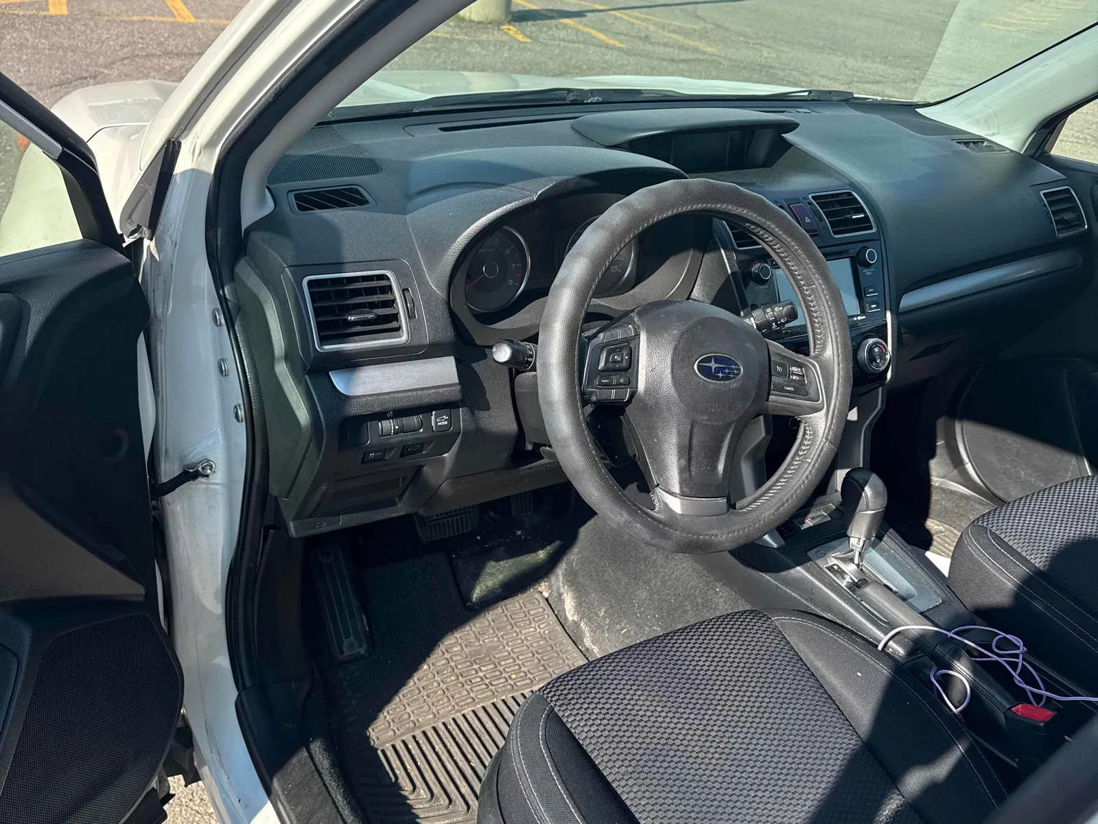 Interior driver side