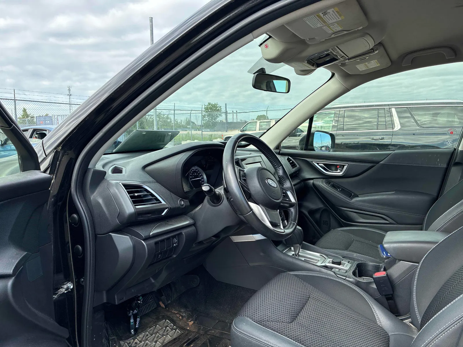 Interior driver side
